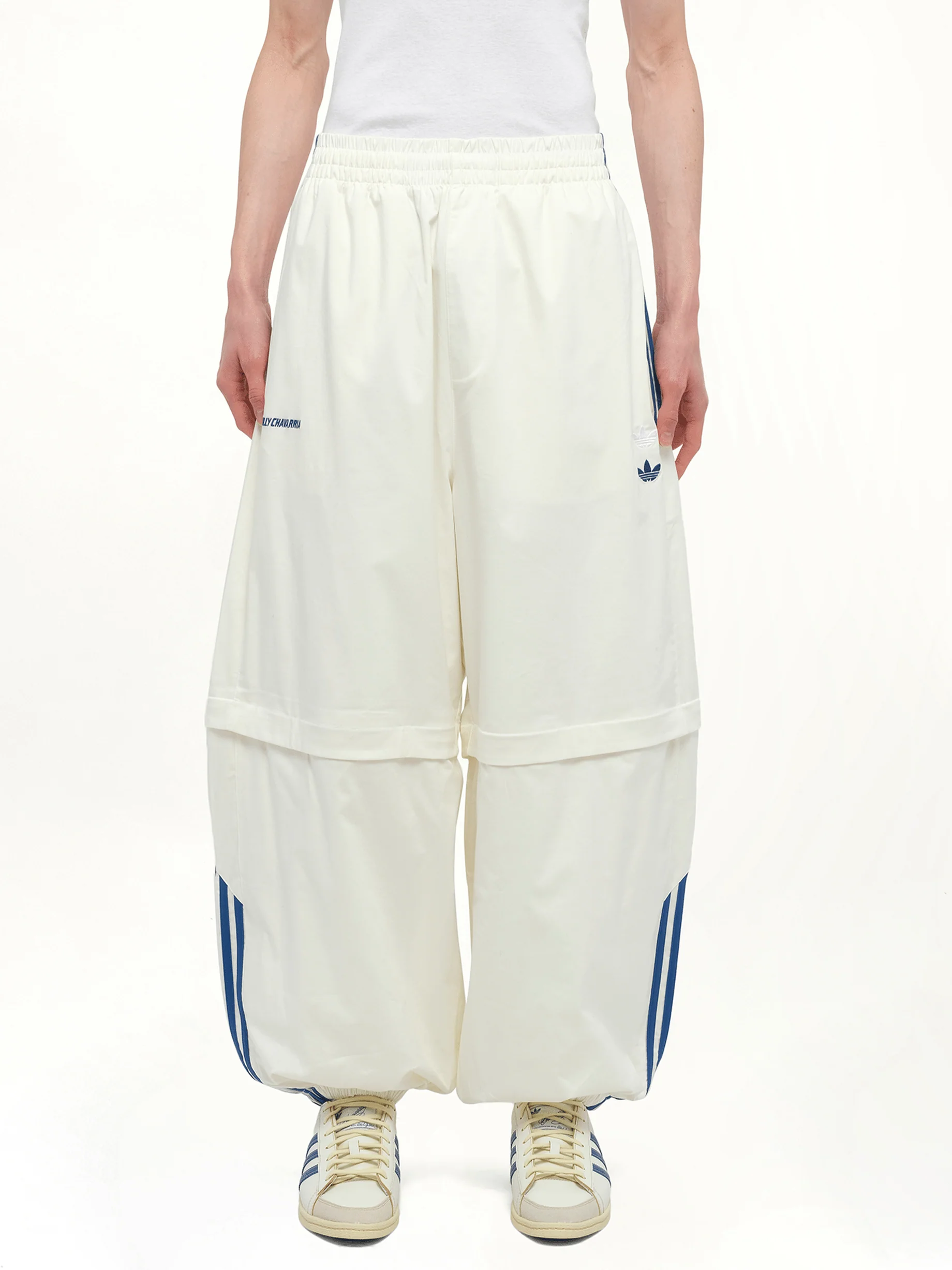 Adidas X Chavarria Poplin Track Pants in Offwhite
