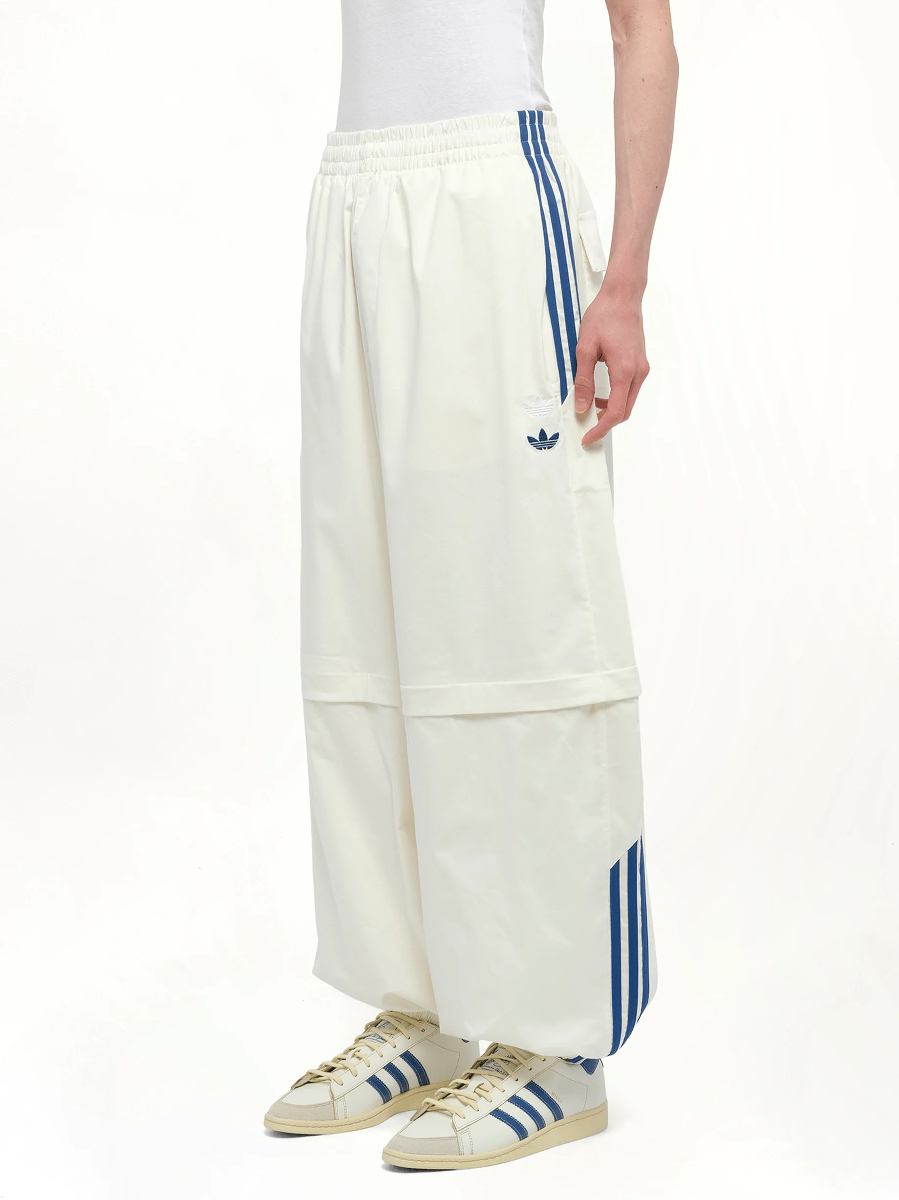Adidas X Chavarria Poplin Track Pants in Offwhite - Image 5