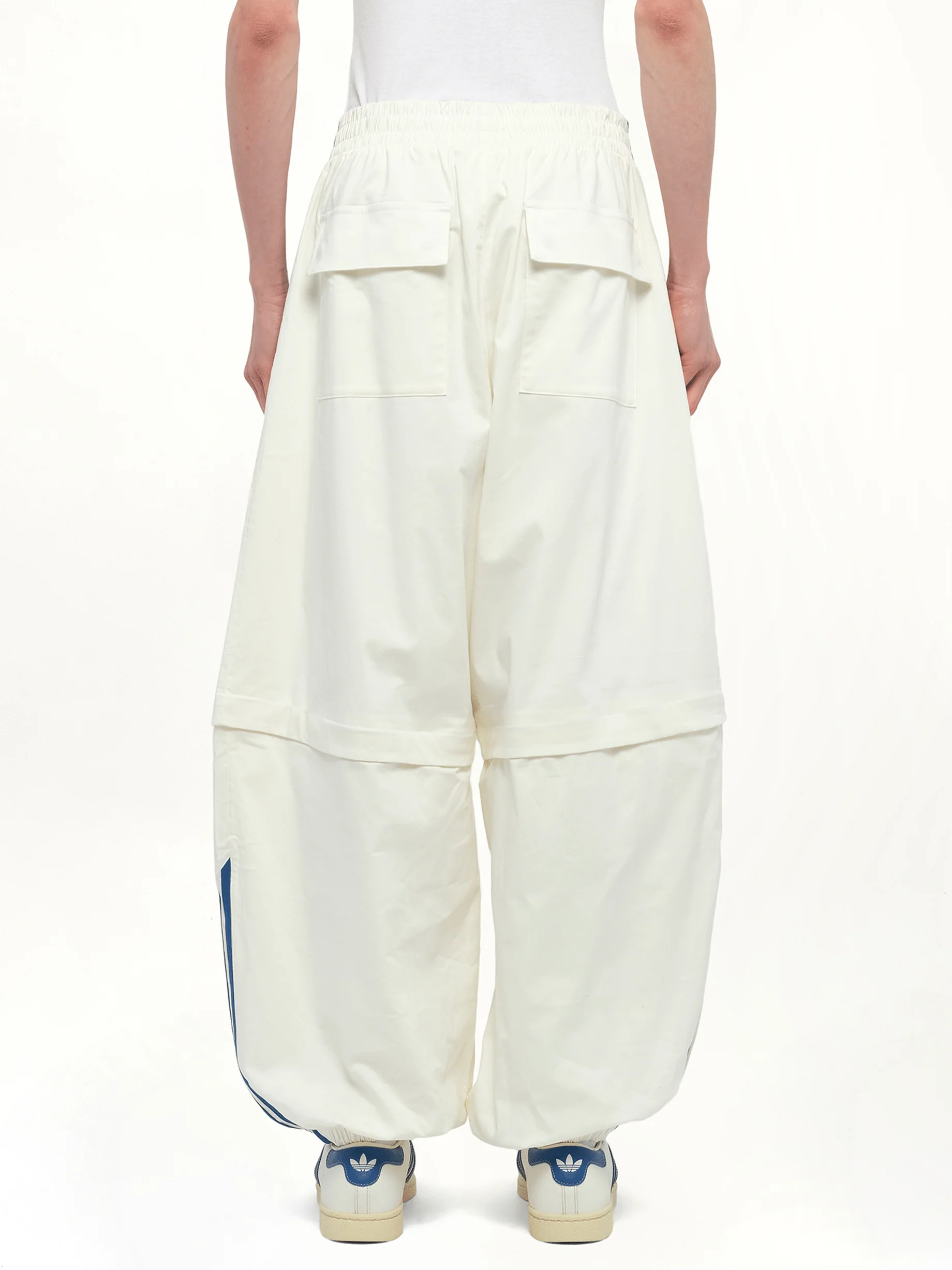 Adidas X Chavarria Poplin Track Pants in Offwhite - Image 6