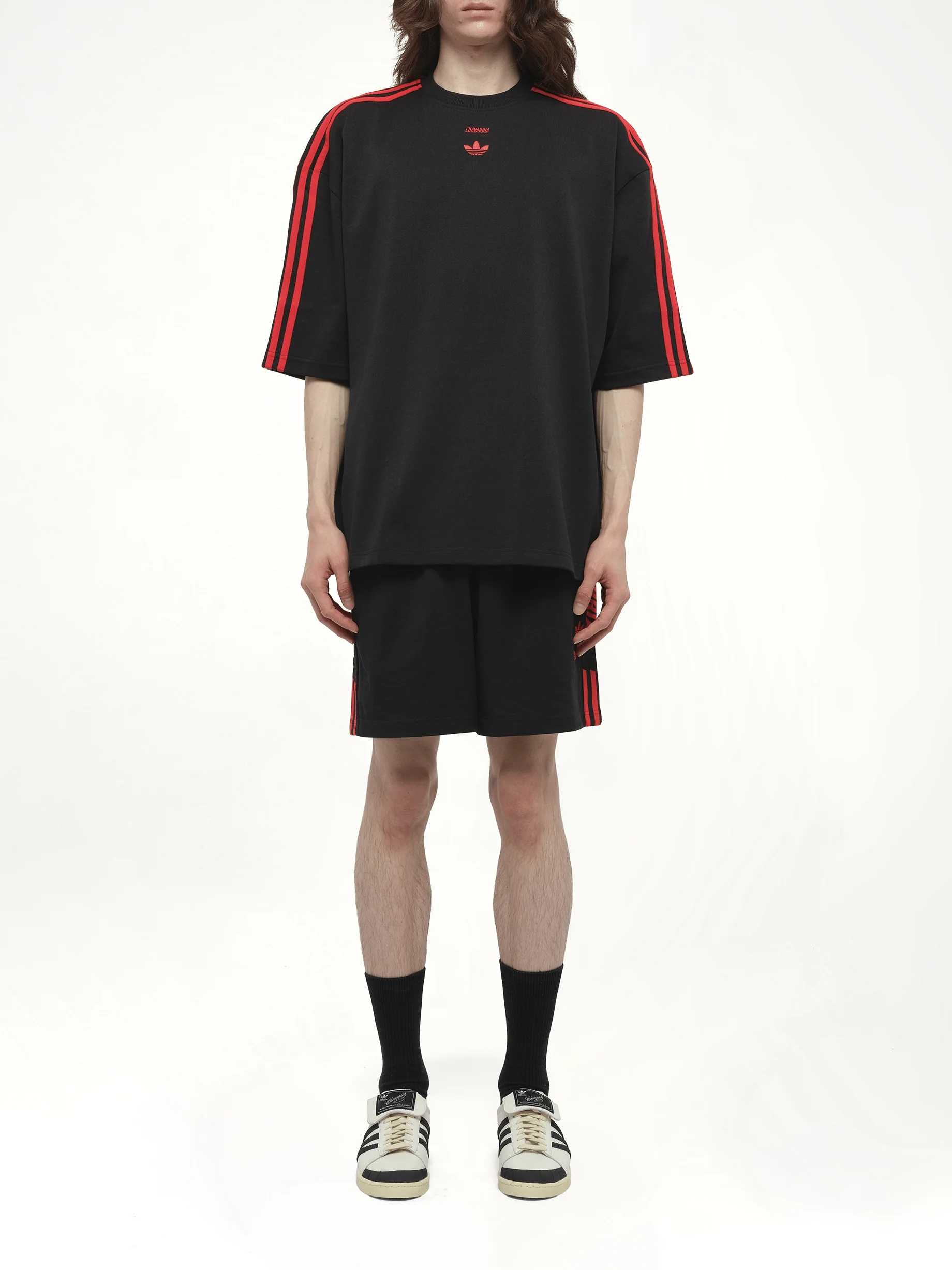 Adidas X Chavarria S/S T-Shirt in Black - Image 7