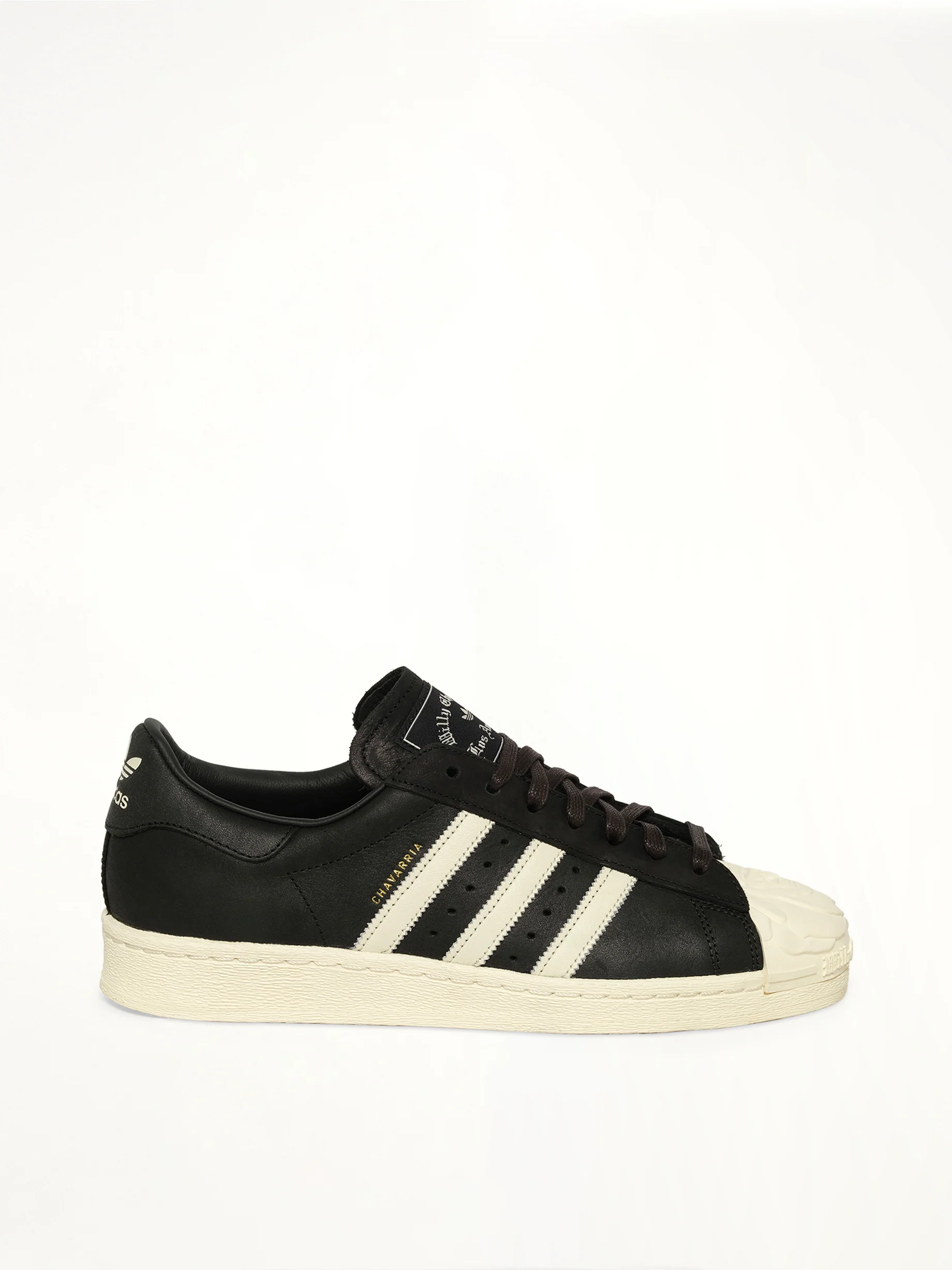 Adidas x Chavarria Superstar in Core Black/White/Gold
