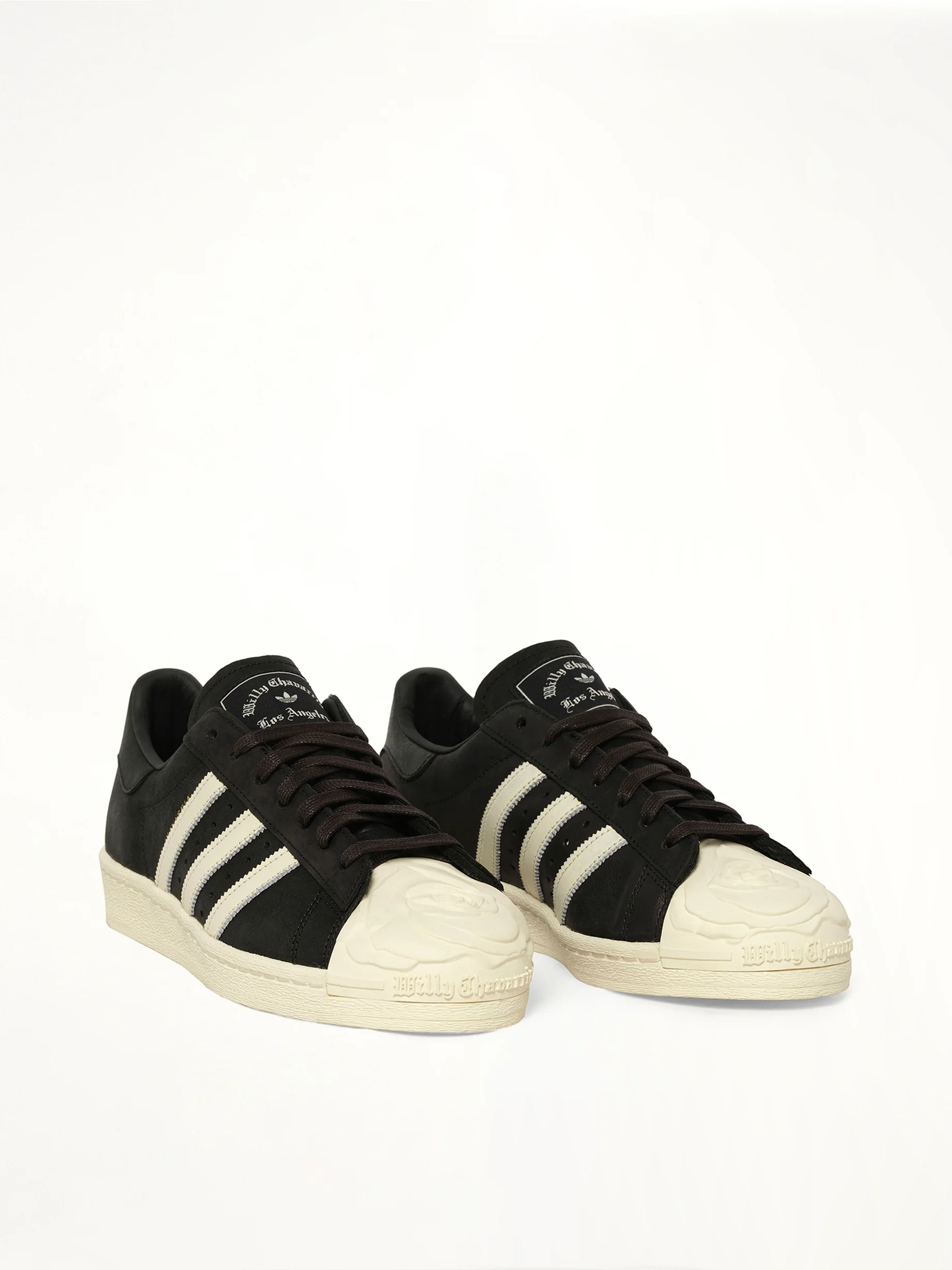 Adidas x Chavarria Superstar in Core Black/White/Gold - Image 2