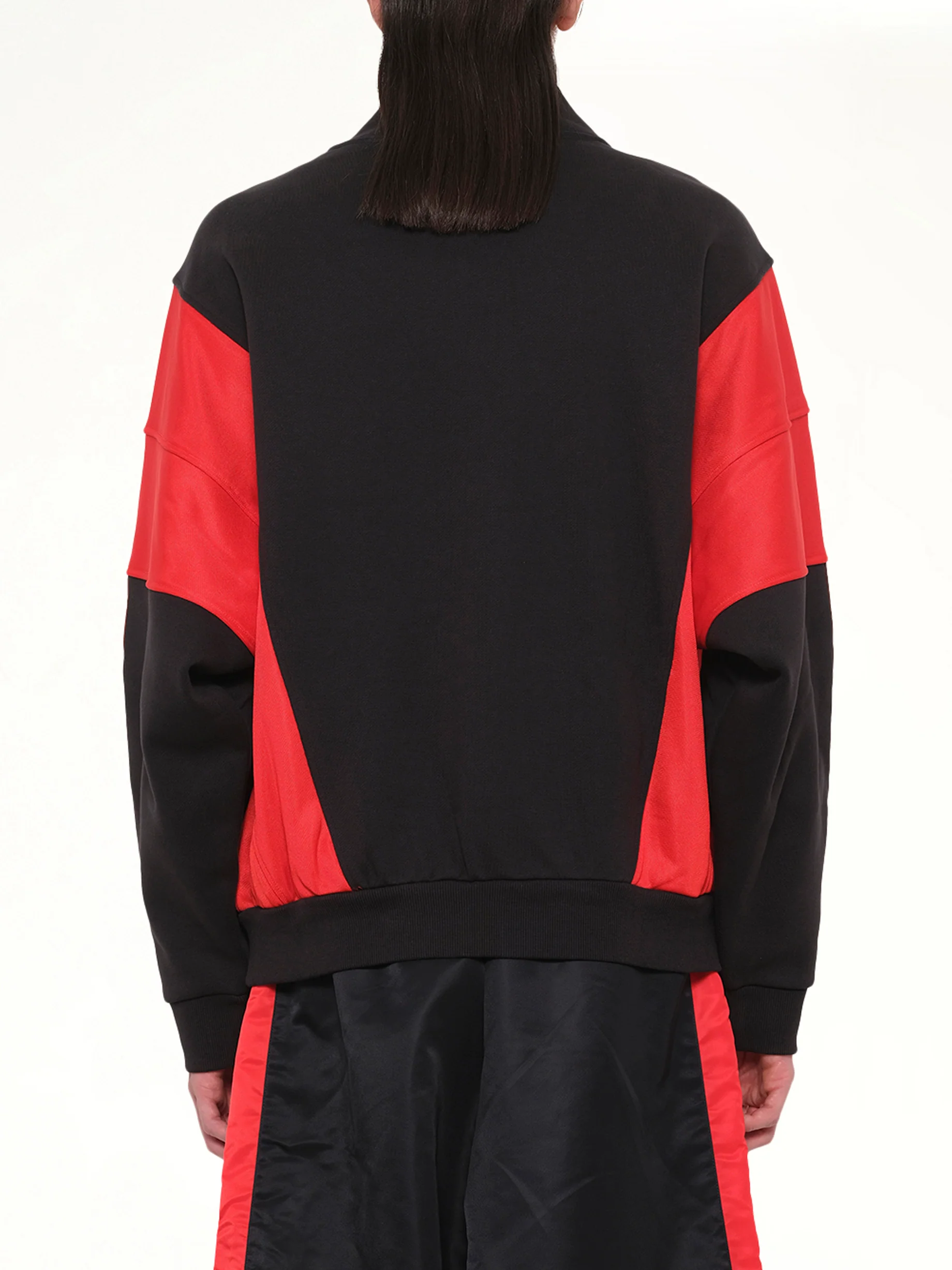 Adidas X Chavarria Watsonville Mockneck in Black/Red - Image 5