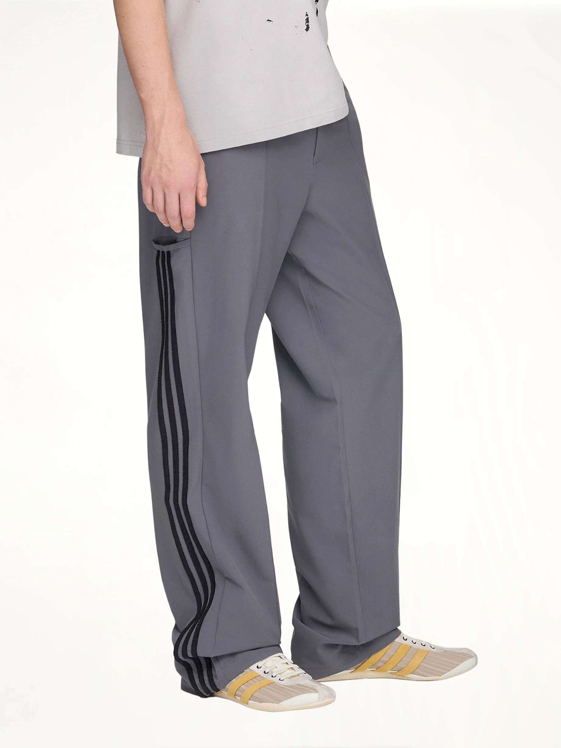 Adidas x SFTM ADI007 Pants in Grey Five - Image 6