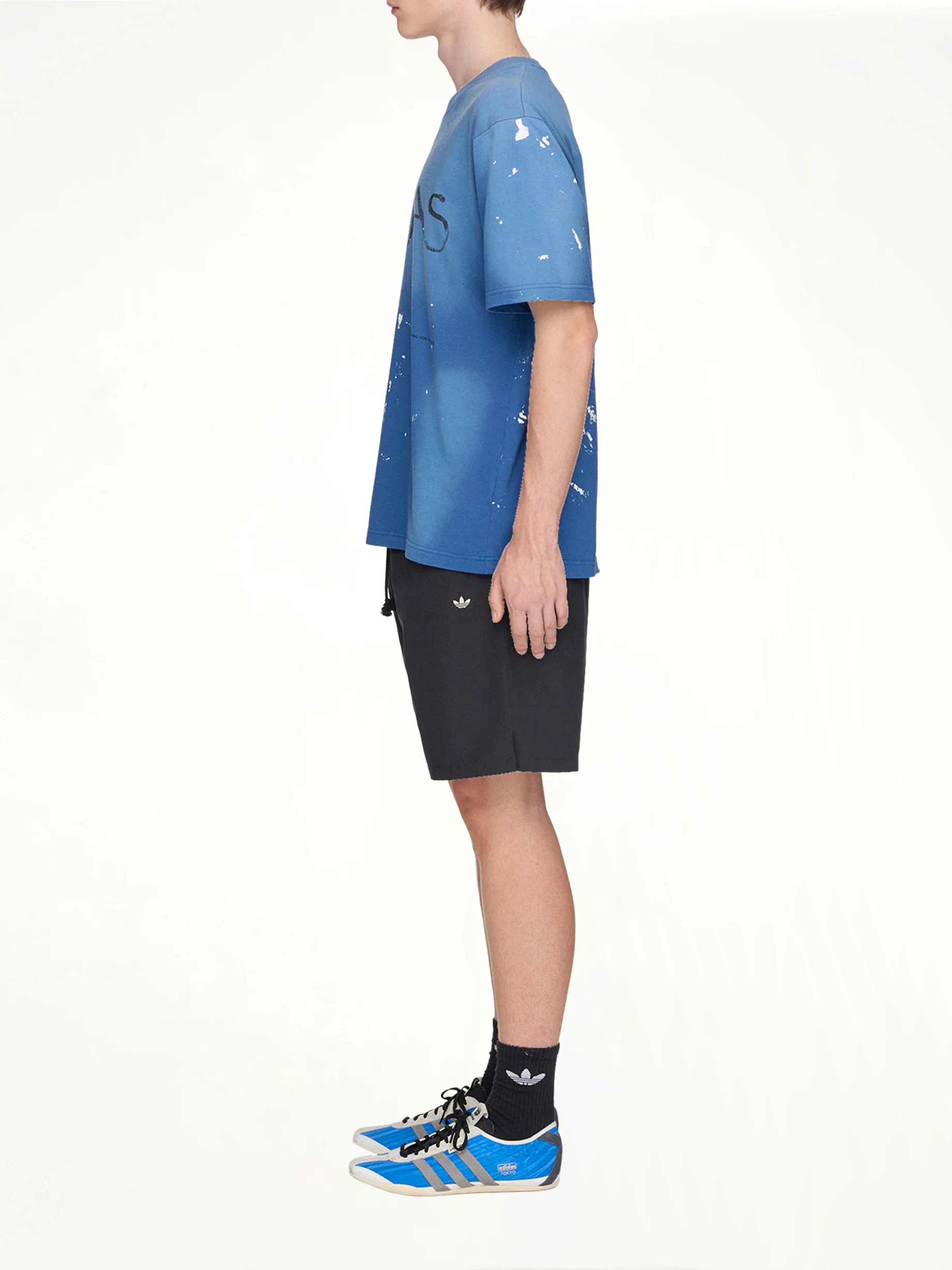 Adidas x SFTM ADI007 T-Shirt in Dusky Petrol - Image 3