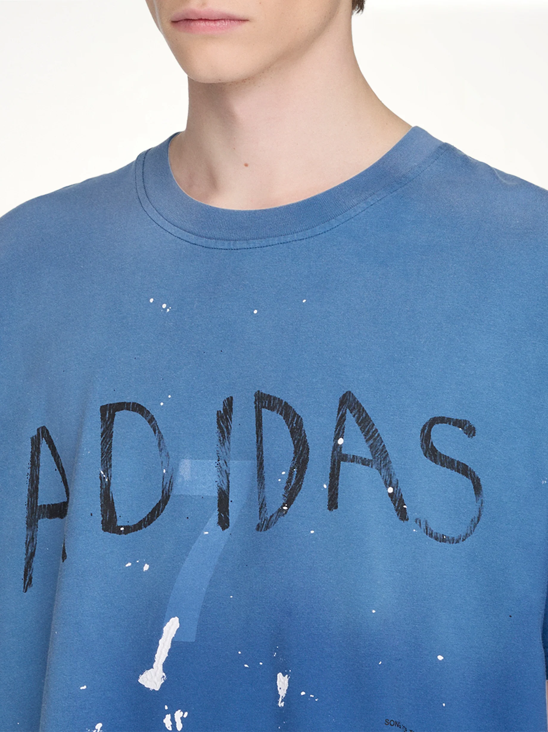 Adidas x SFTM ADI007 T-Shirt in Dusky Petrol - Image 9