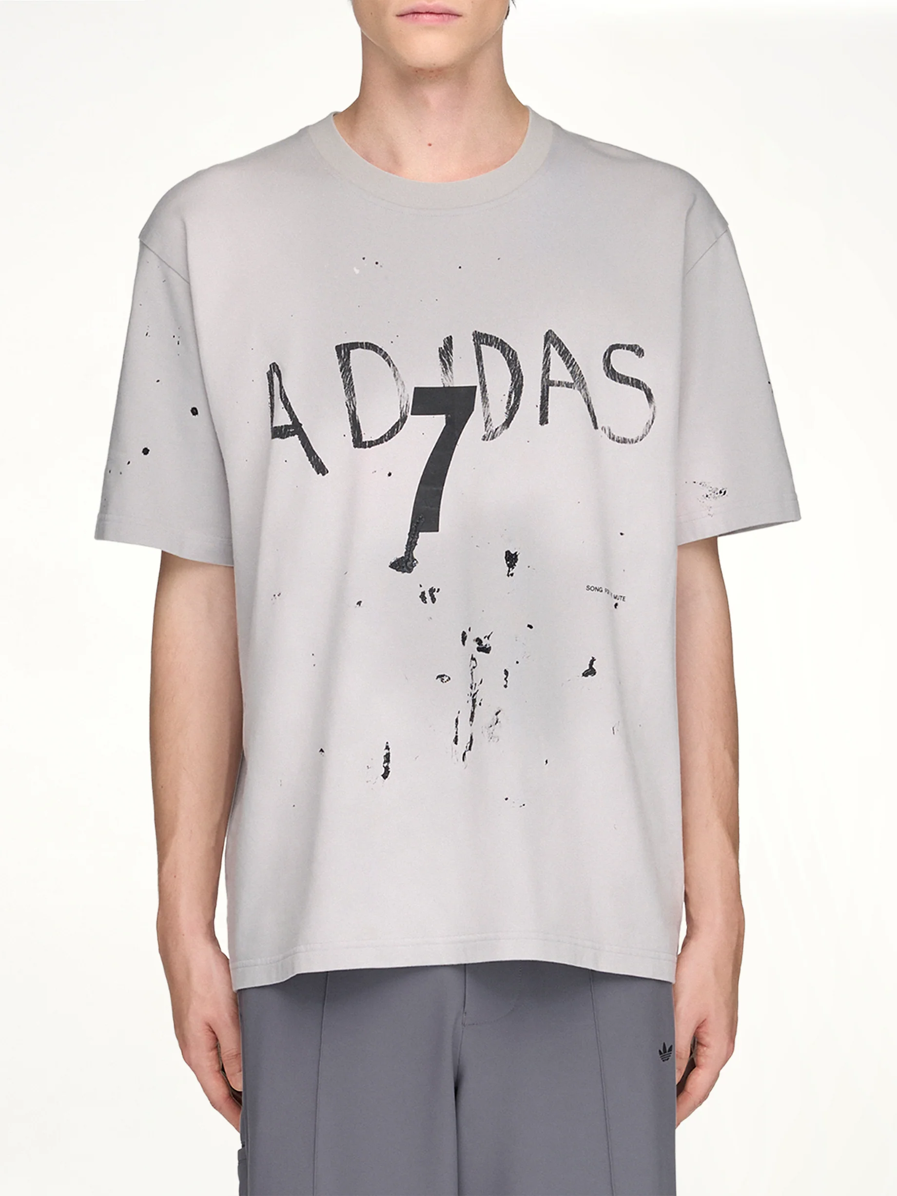 Adidas x SFTM ADI007 T-Shirt in Grey Two