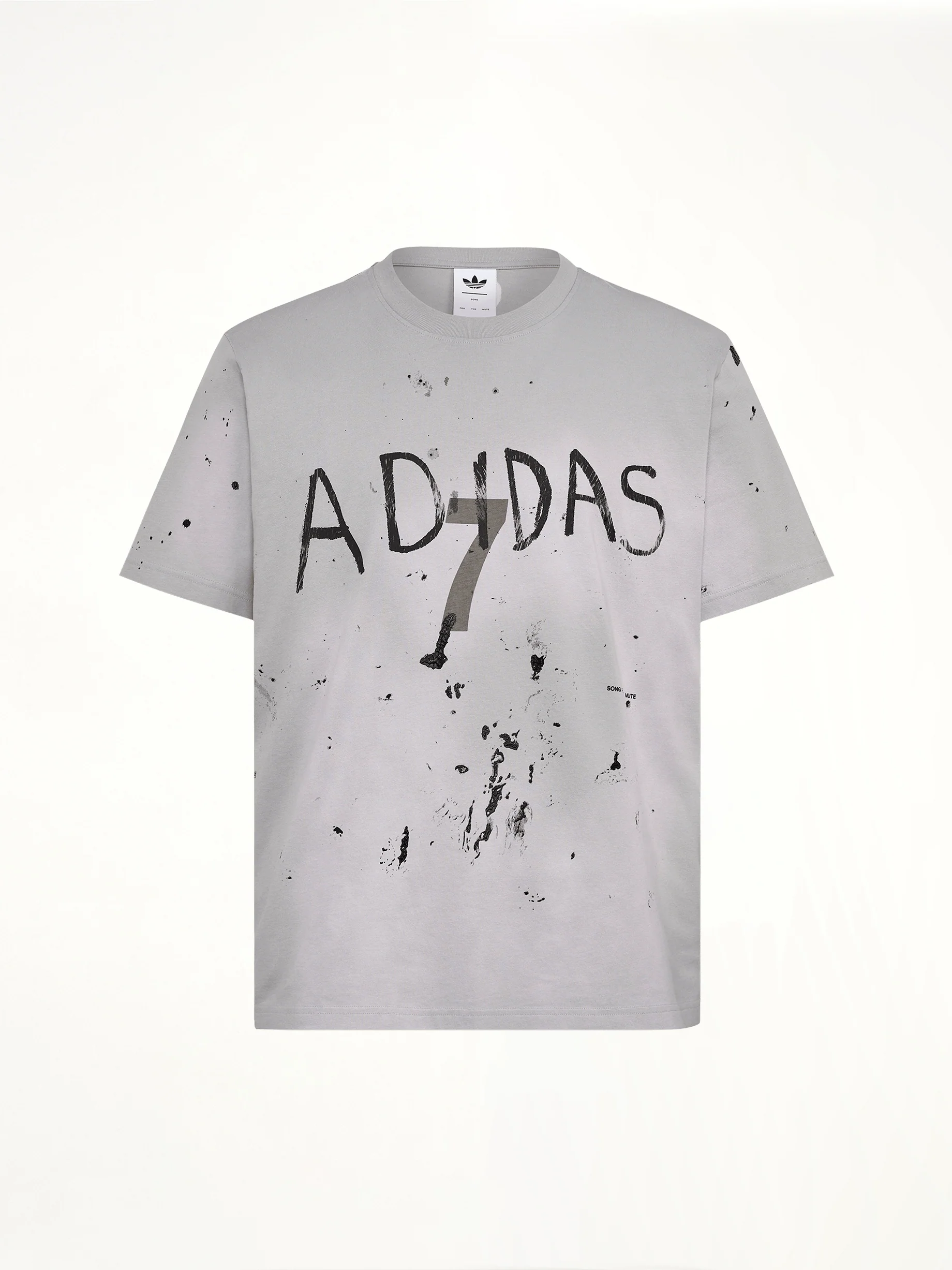 Adidas x SFTM ADI007 T-Shirt in Grey Two - Image 2