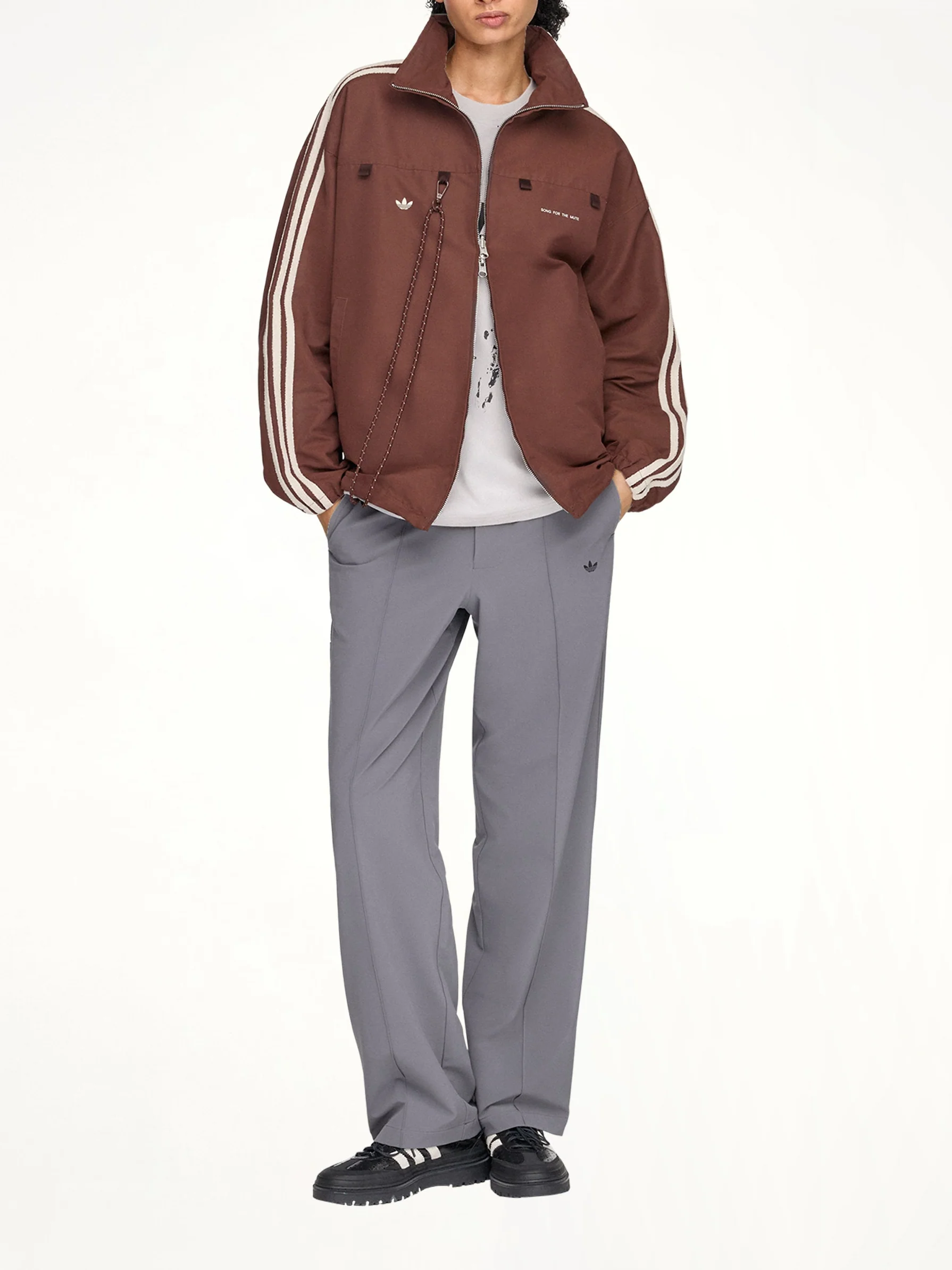 Adidas x SFTM ADI007 Track Top in Auburn - Image 4