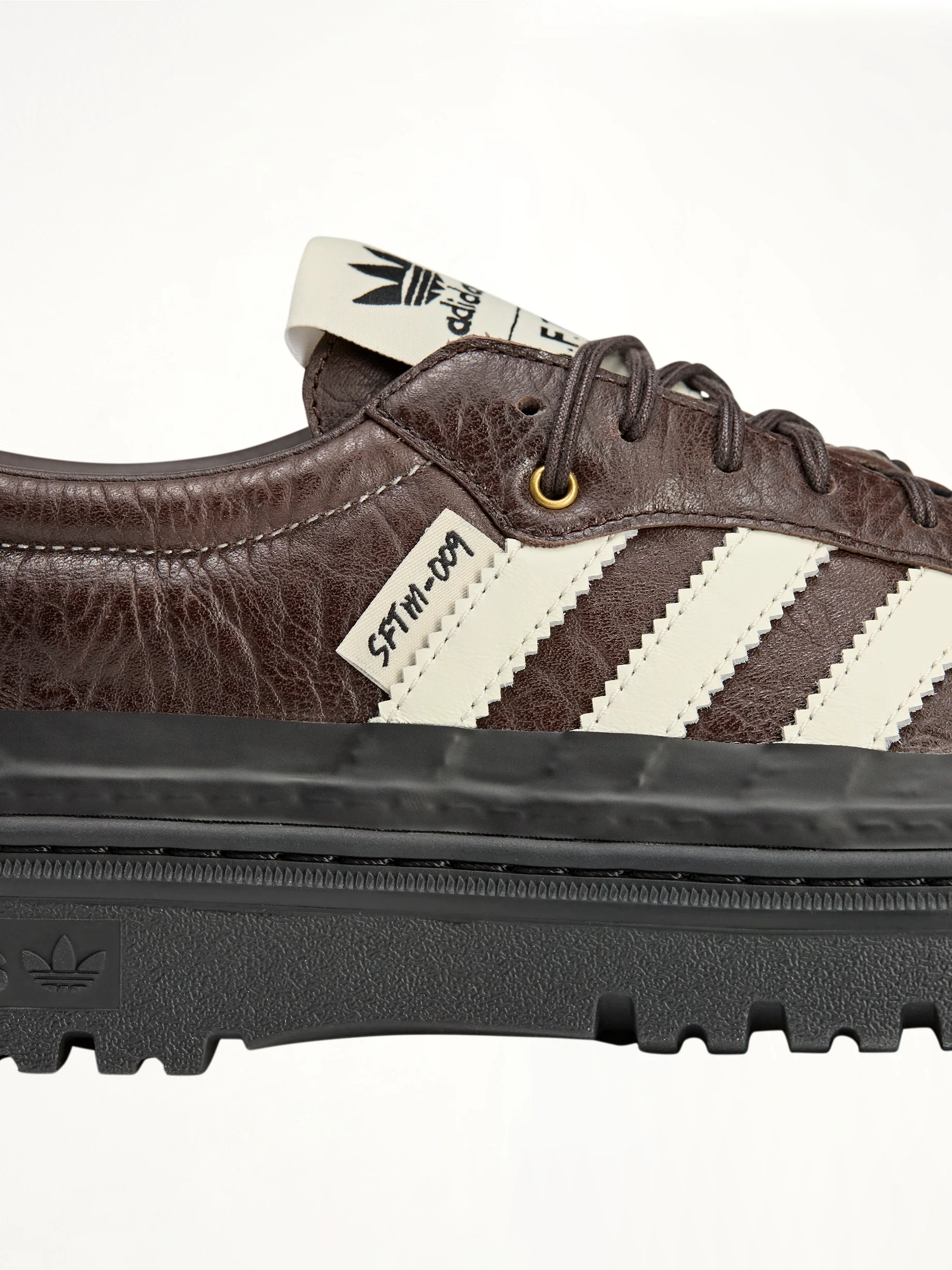 Adidas x SFTM Samba LX Freizeit in Aurora Coffee - Image 8