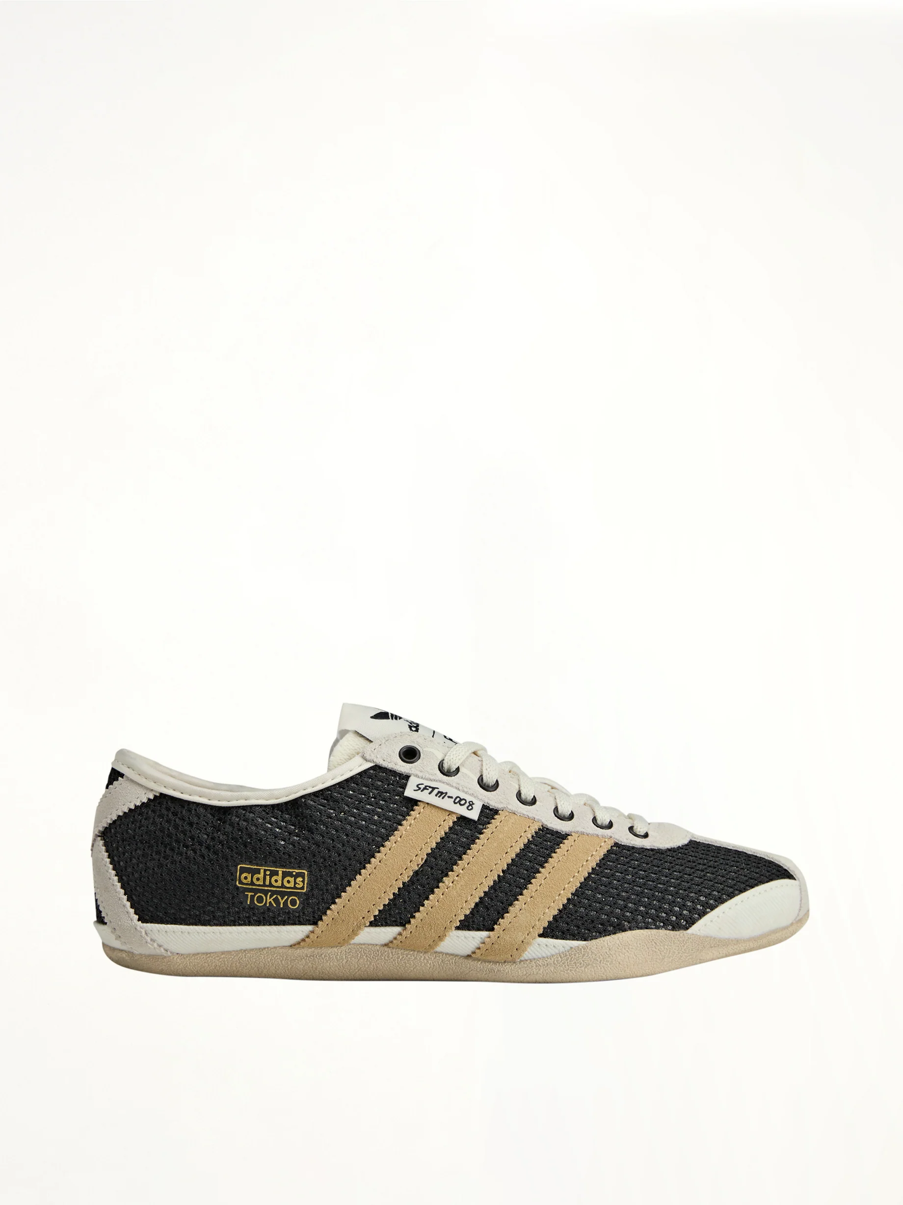 Adidas x SFTM Tokyo Sneaker in Core Black/Beige