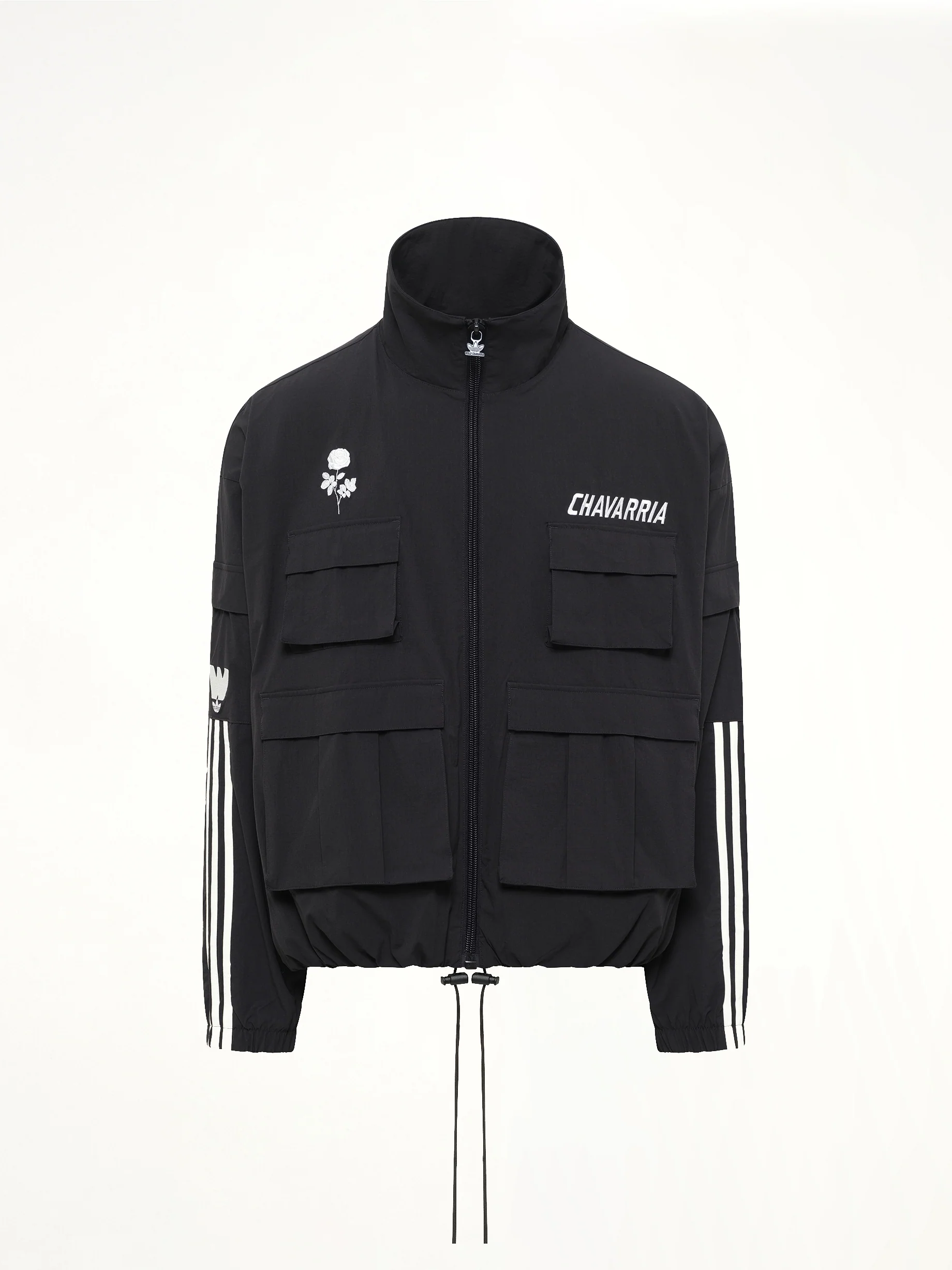 Adidas x WC Cargo Track Jacket in Black - Image 2