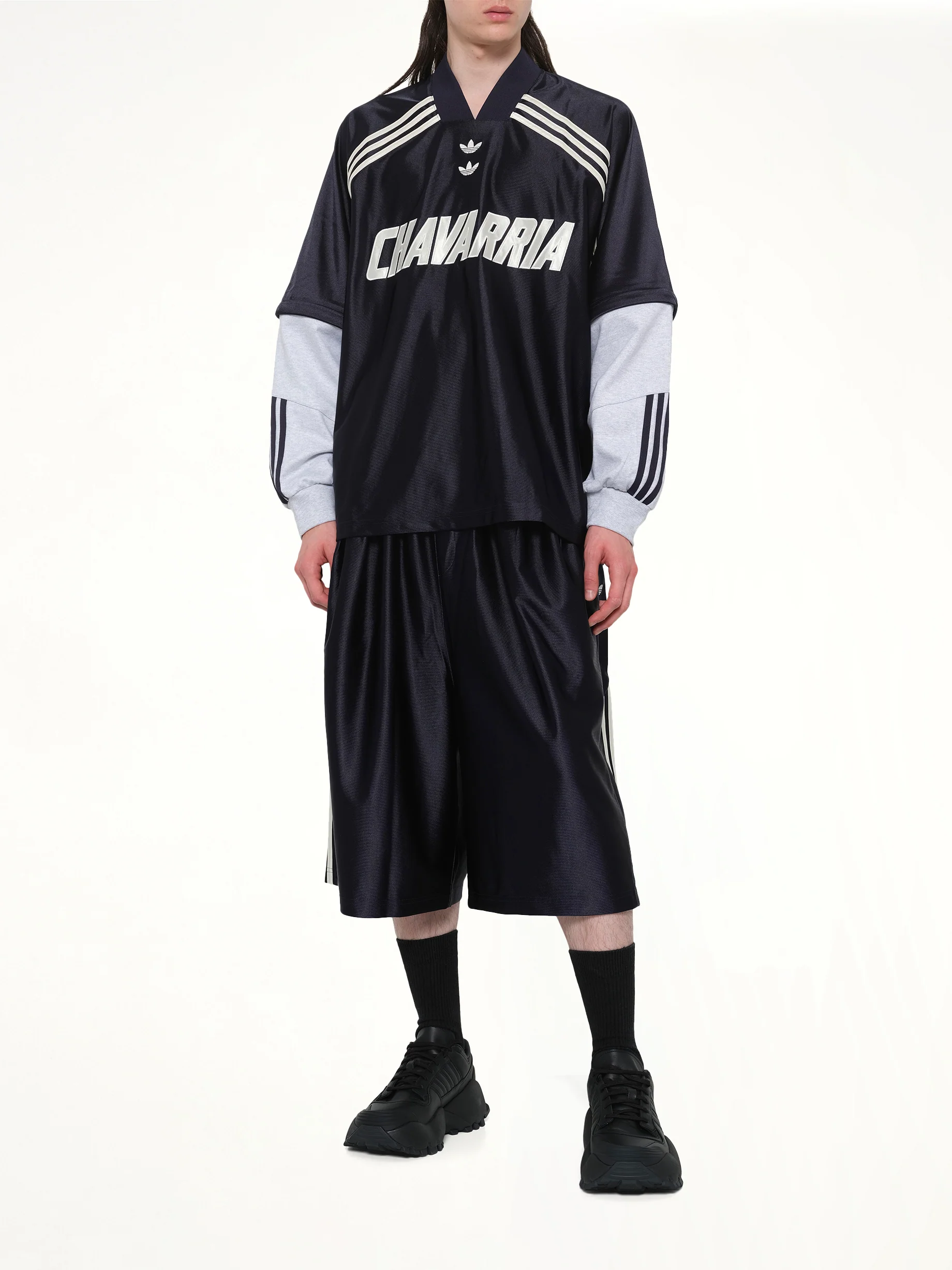 Adidas x WC Dazzle Shorts in Legend Ink - Image 4
