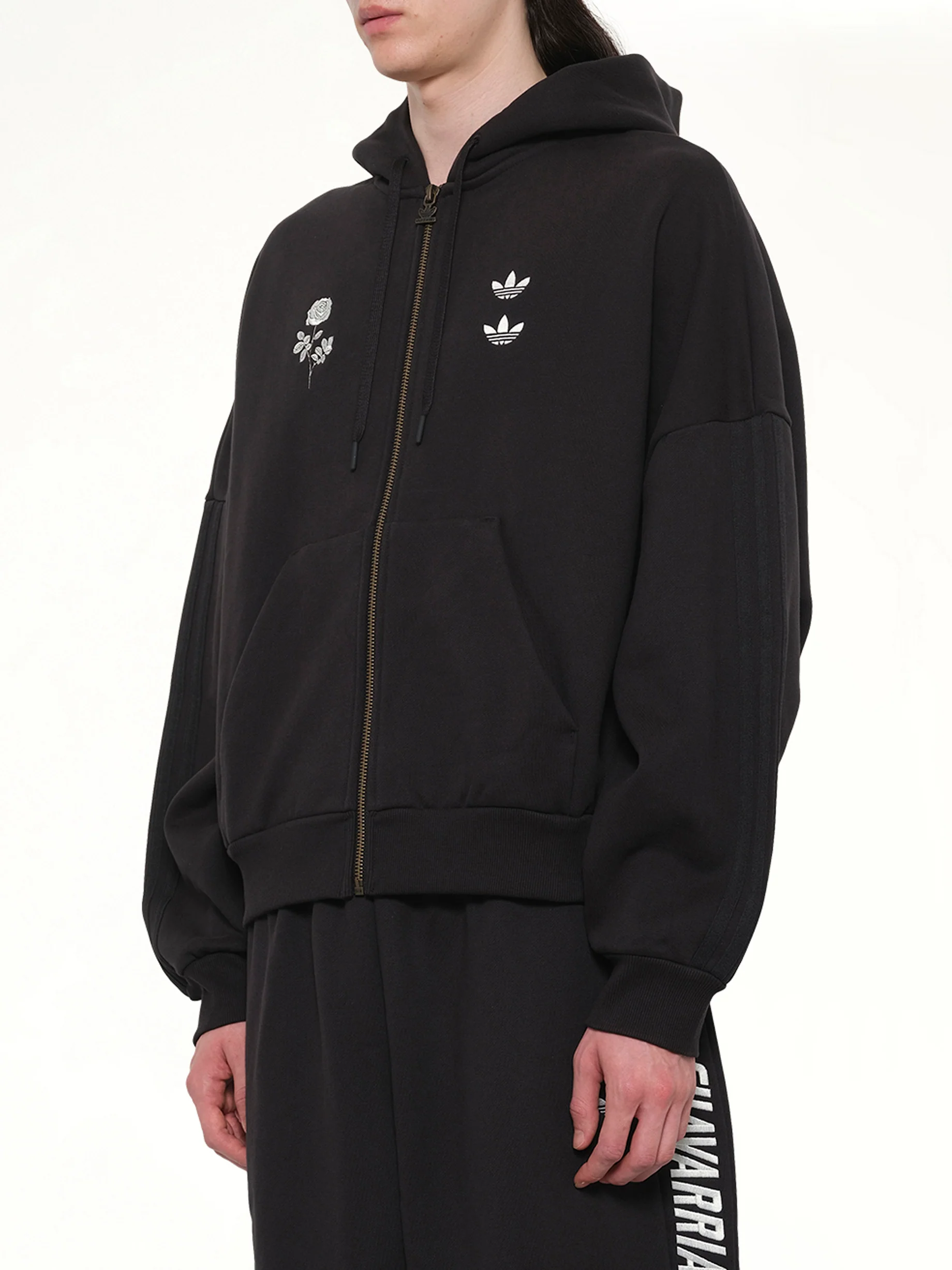Adidas x WC Hoodie in Black - Image 3