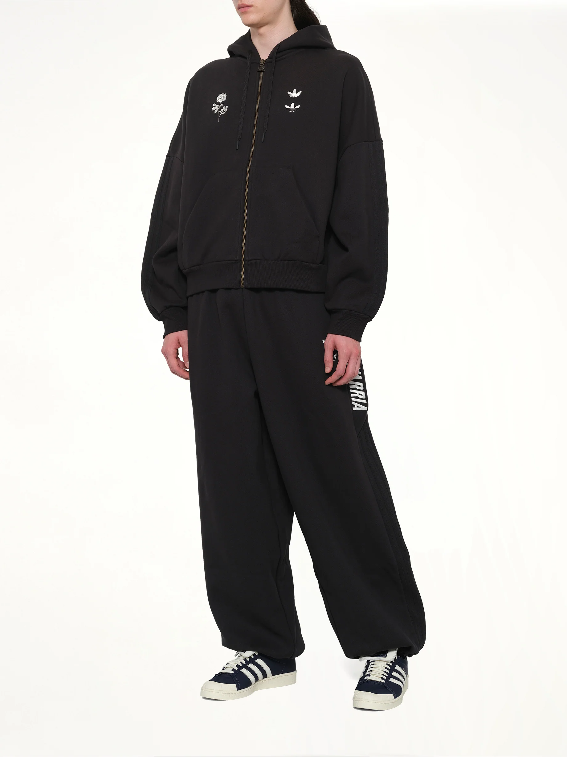 Adidas x WC Hoodie in Black - Image 4