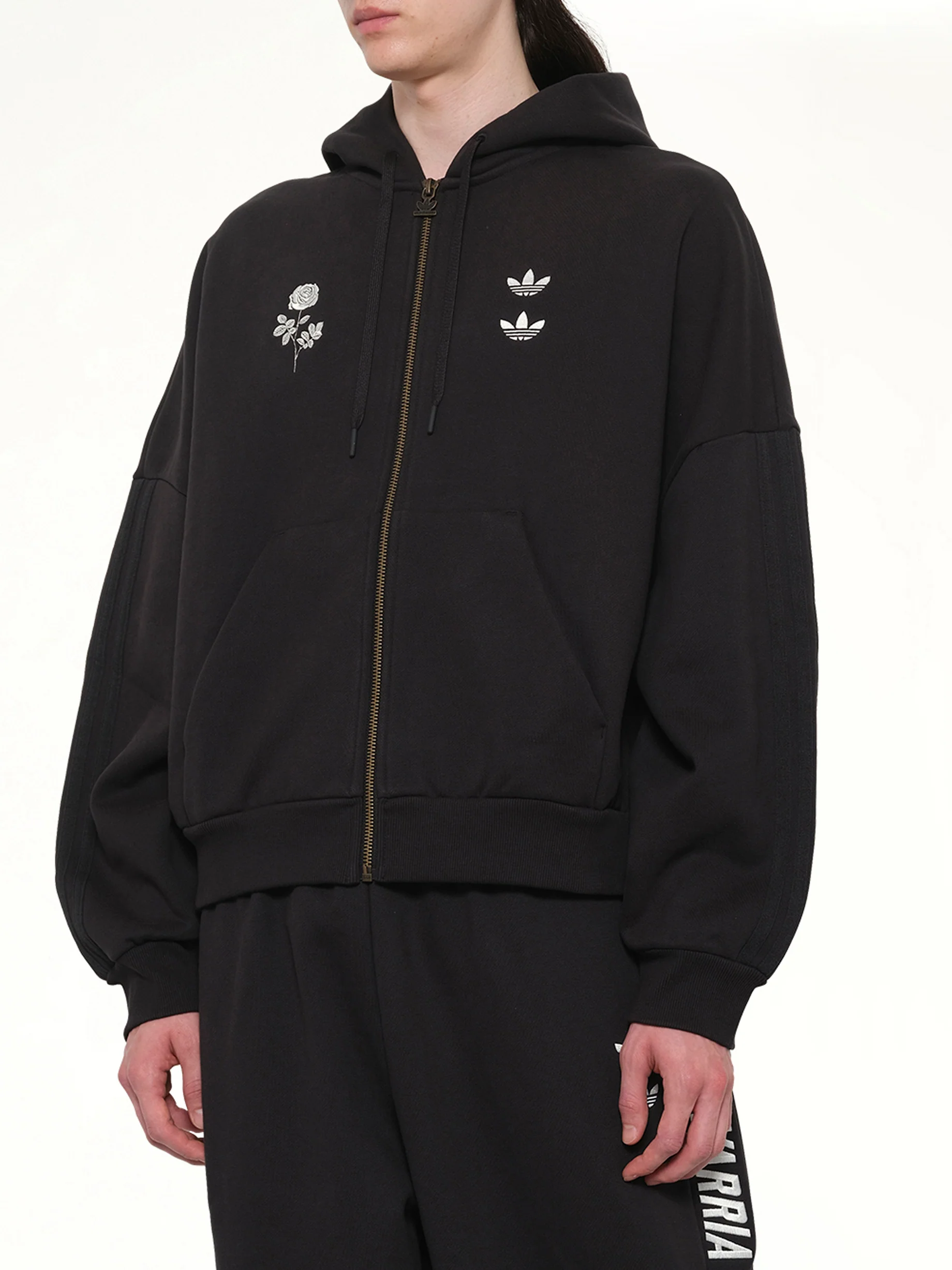 Adidas x WC Hoodie in Black - Image 6
