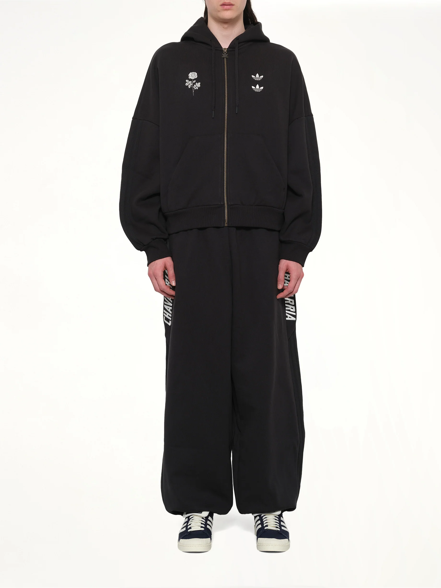Adidas x WC Hoodie in Black - Image 7