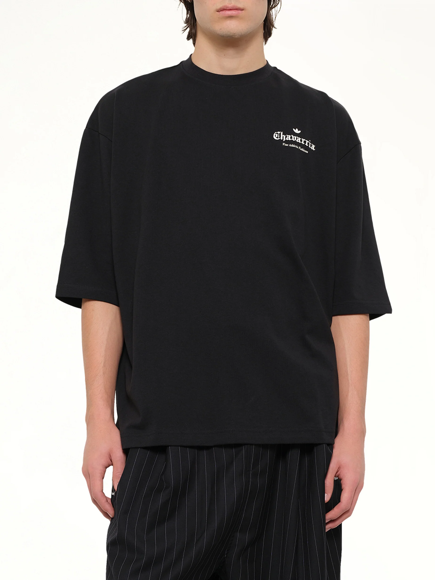 Adidas x WC Logo SS T-Shirt in Black - Image 6