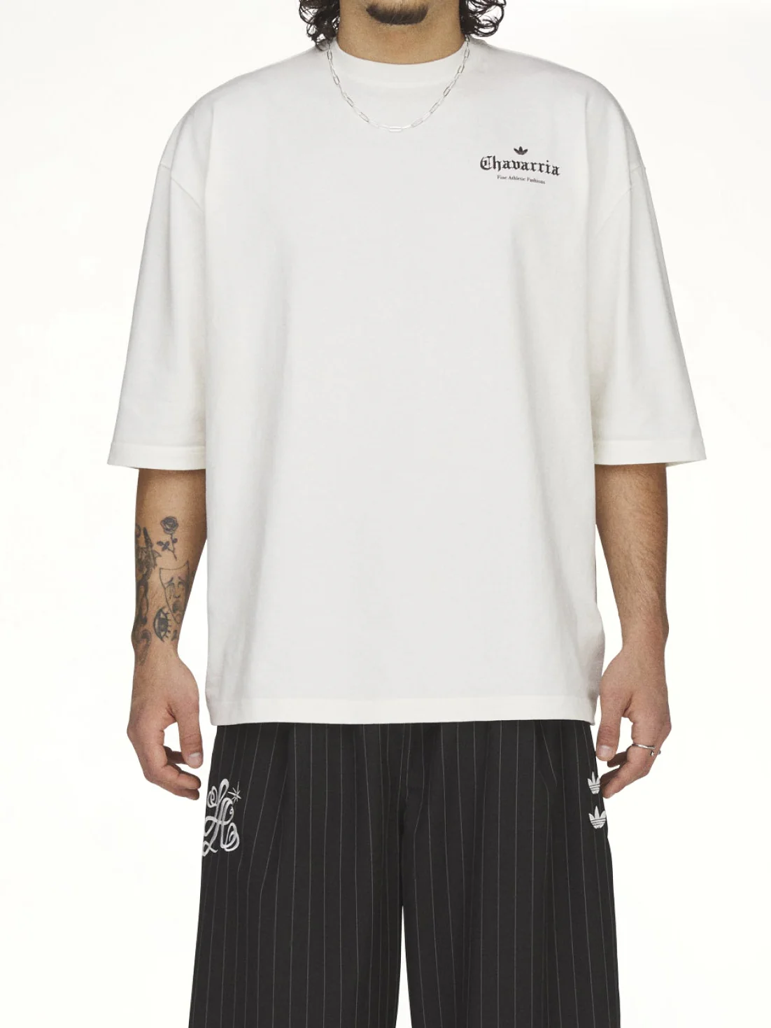 Adidas x WC Logo SS T-Shirt in Off White