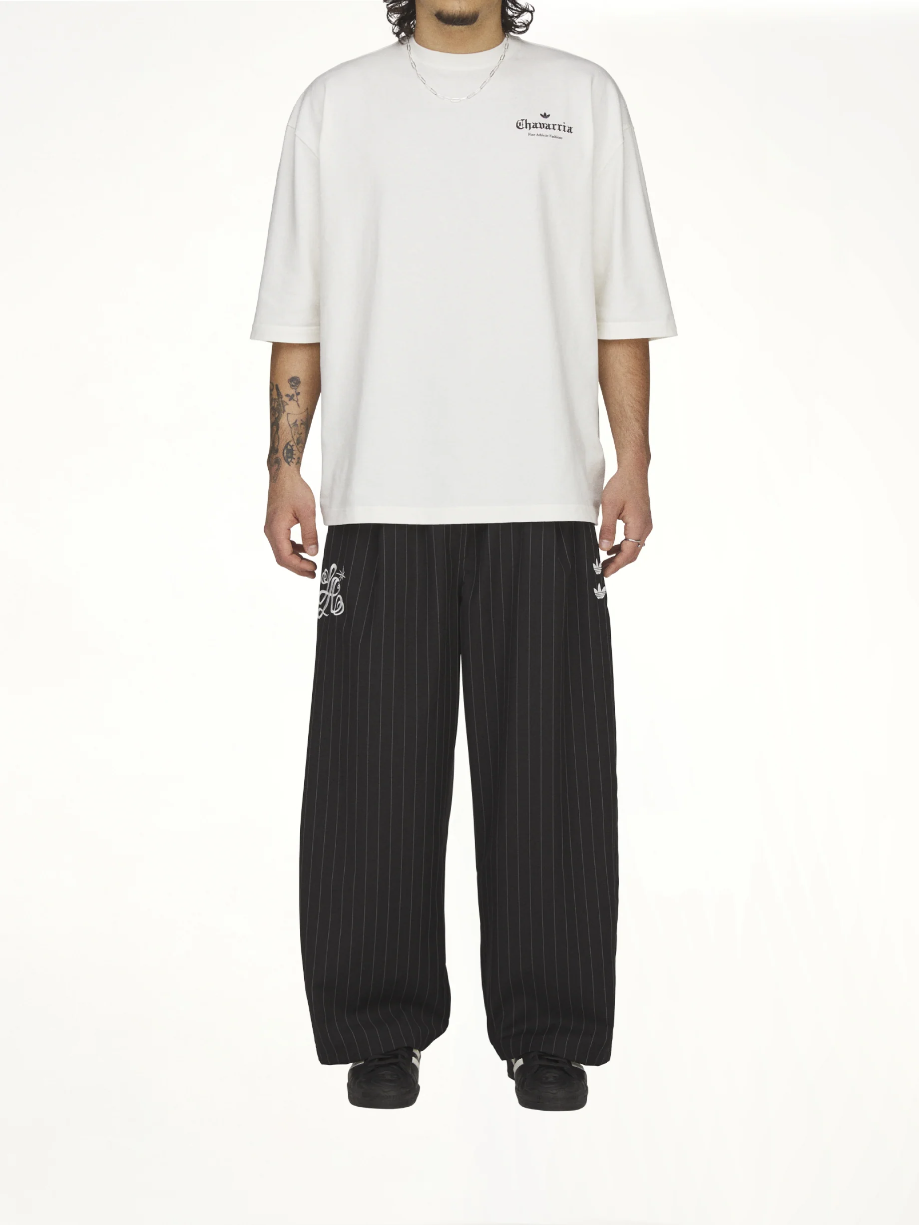 Adidas x WC Logo SS T-Shirt in Off White - Image 7