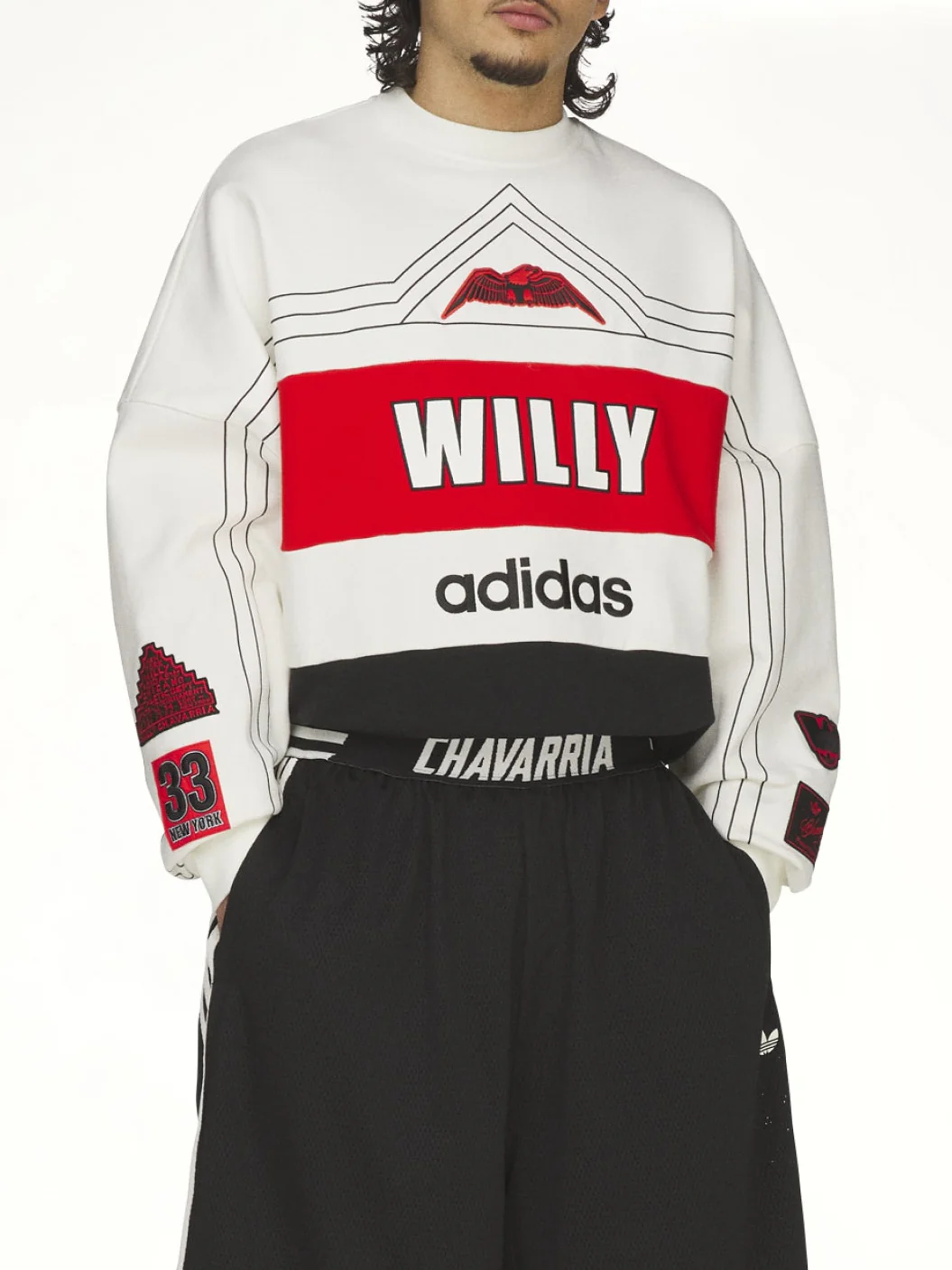 Adidas x WC NY Sweatshirt in Black - Image 6