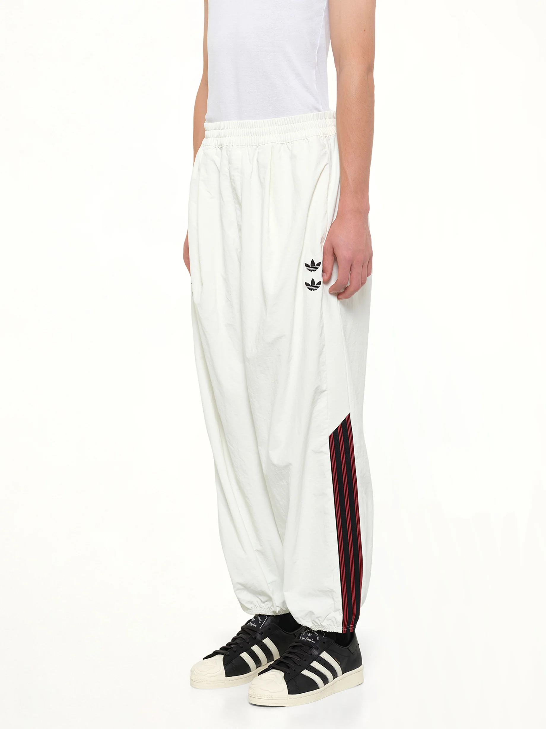 Adidas x WC Woven Track Pants in Off White - Image 3