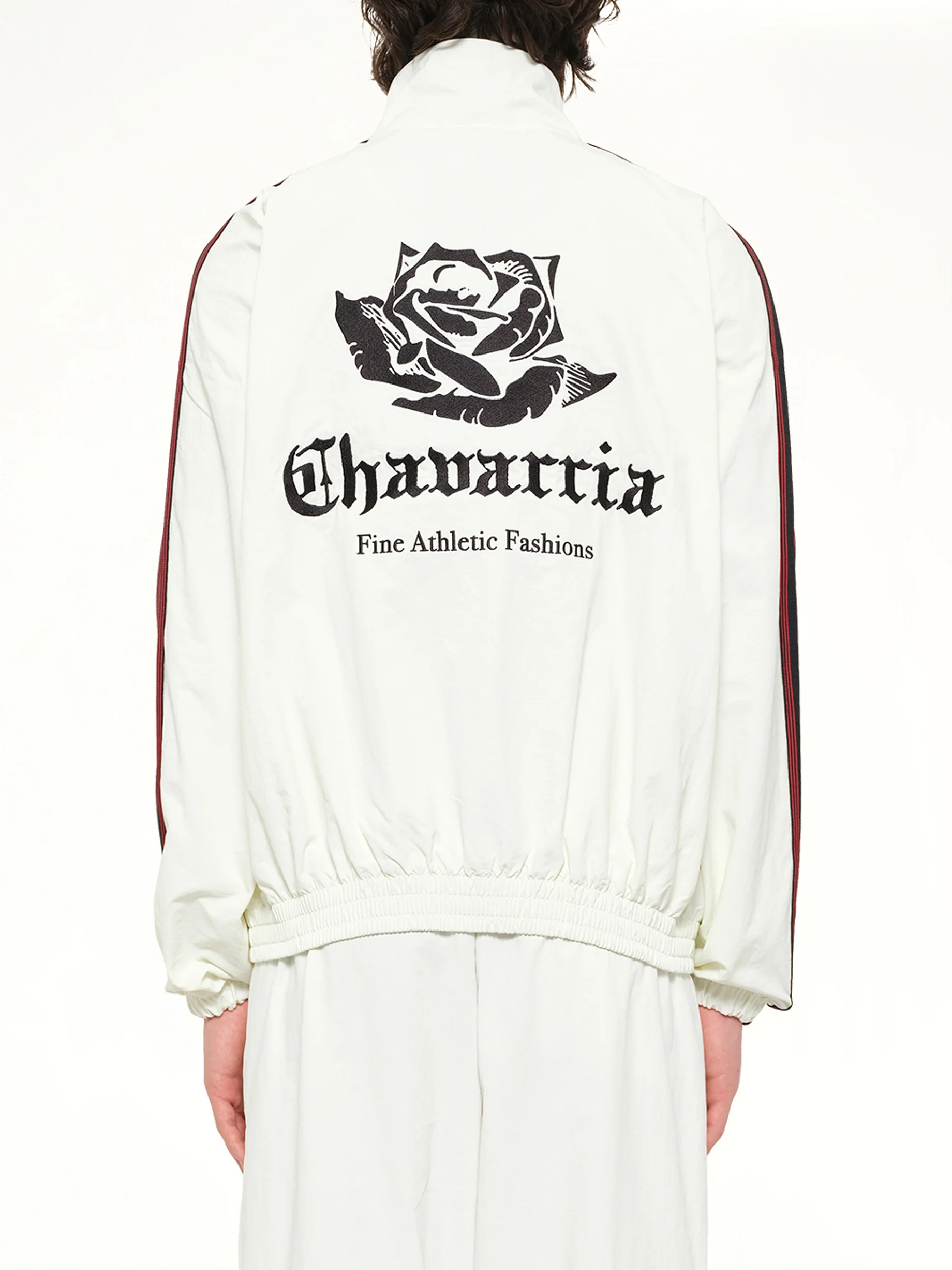 Adidas x WC Woven Track Top in Off White - Image 5