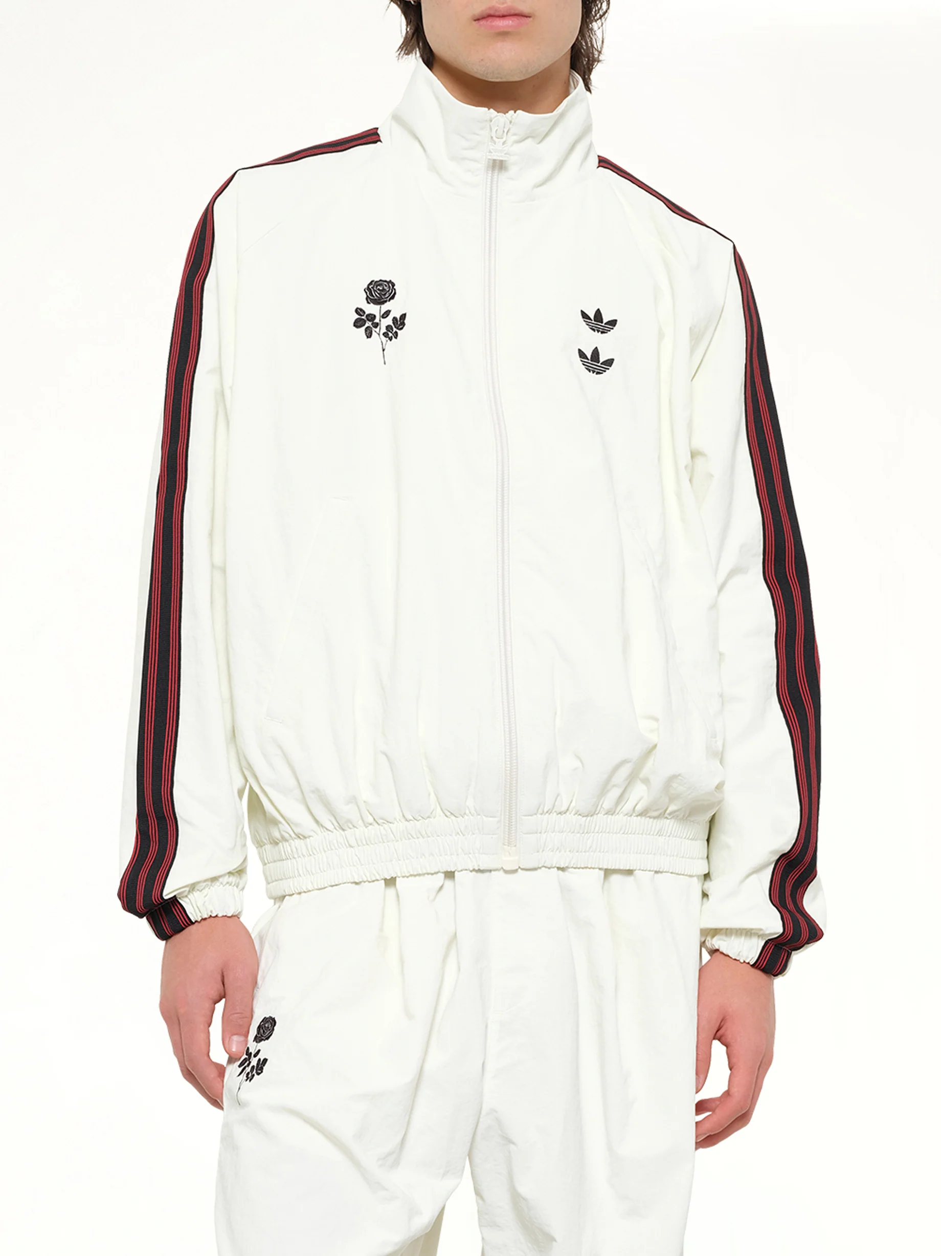 Adidas x WC Woven Track Top in Off White - Image 6