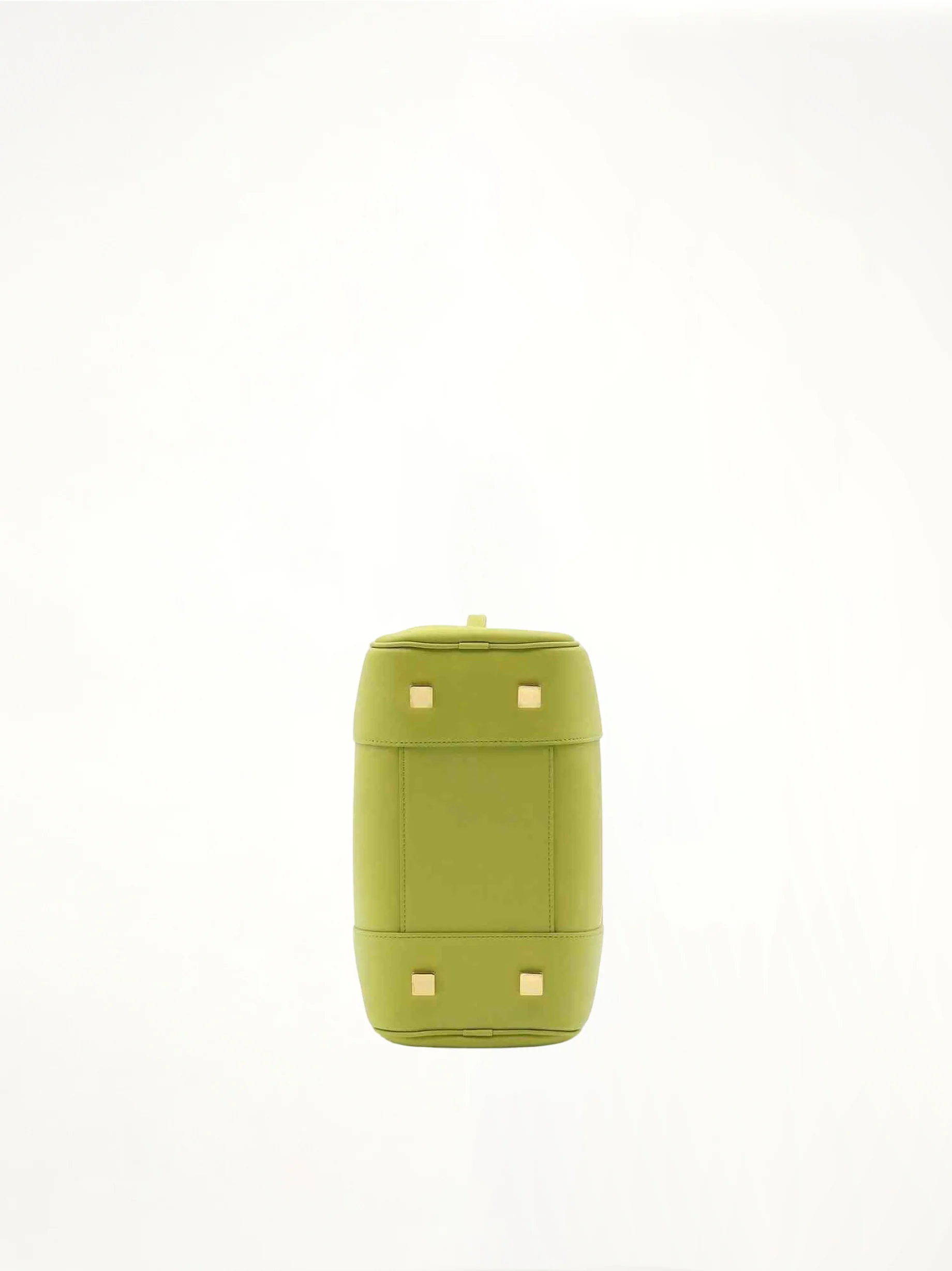 Amazona 19 Bag in Nappa Calfskin in Lime Yellow - Image 6