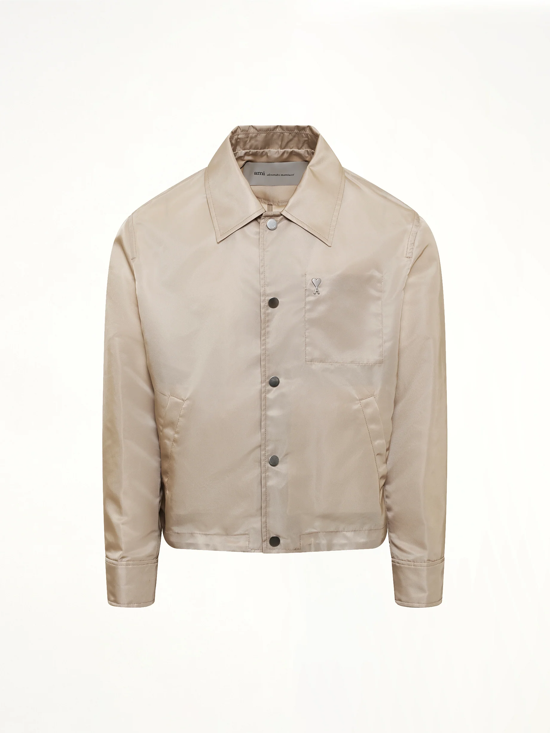 Ami De Coeur Coach Jacket in Beige Taupe - Image 2