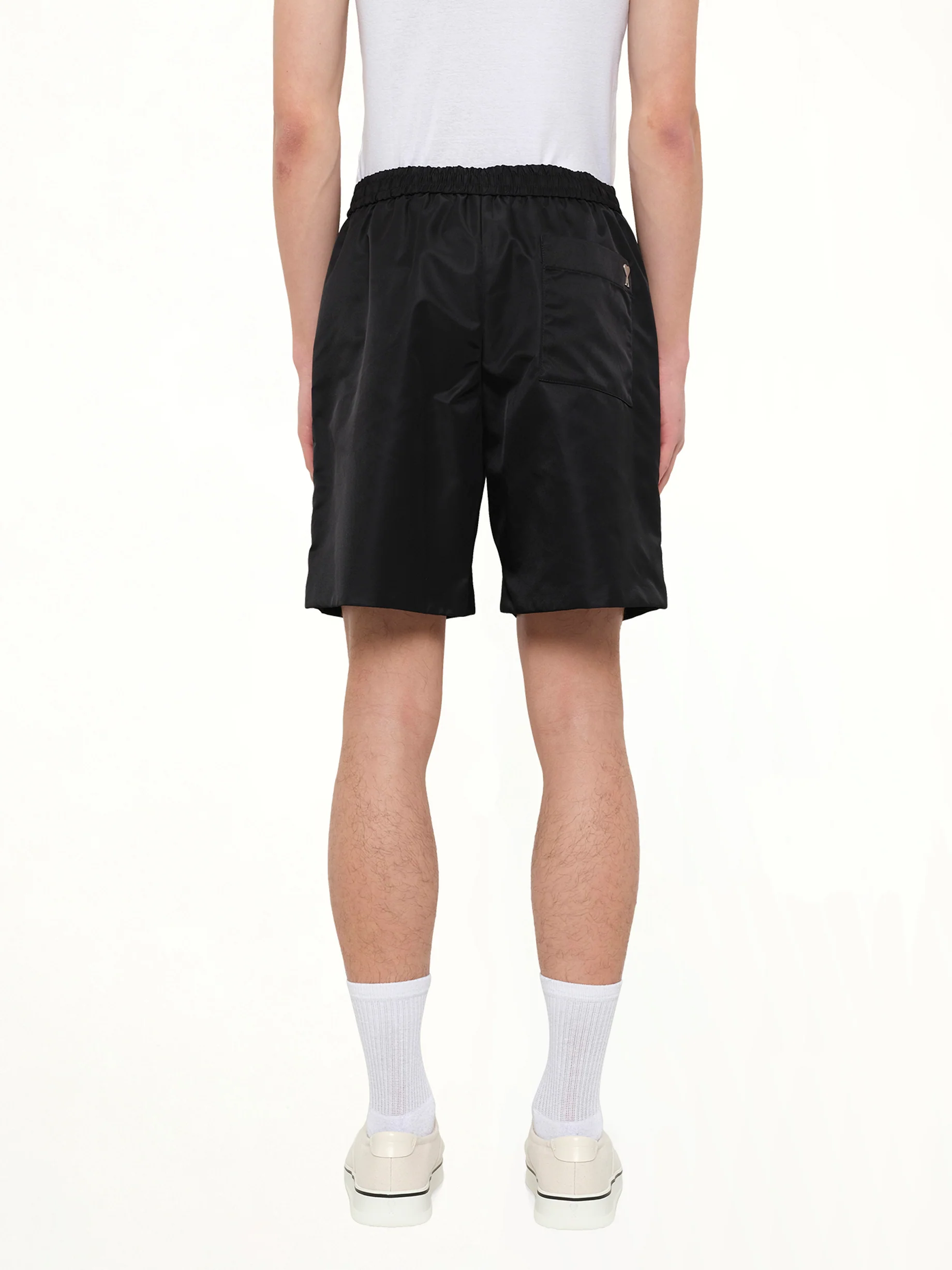 Ami De Coeur Stud Shorts in Black - Image 5
