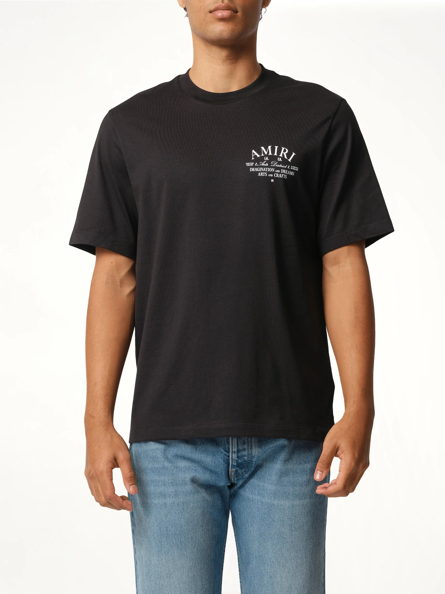 Amiri Arts District T-Shirt in Black/White