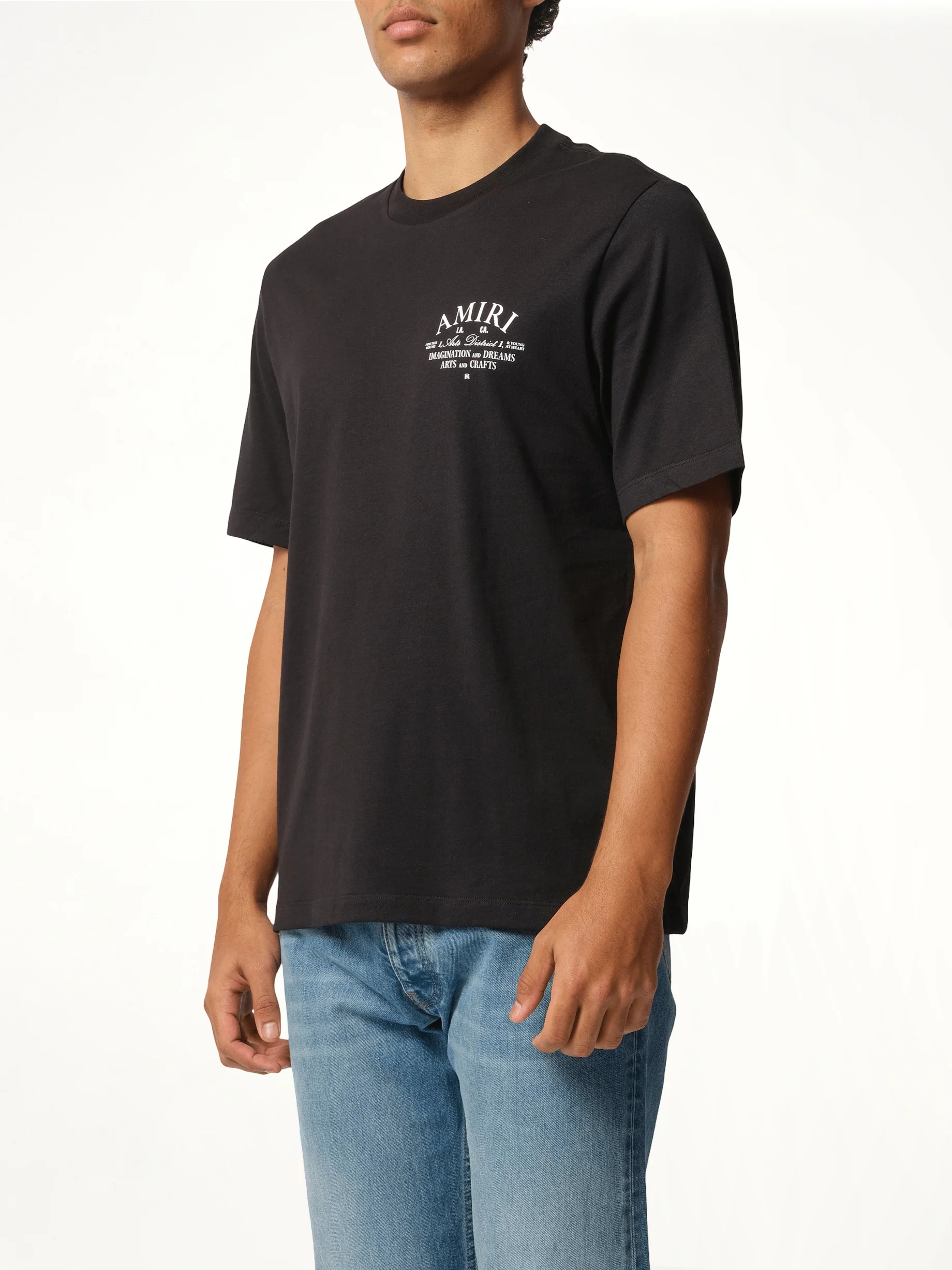 Amiri Arts District T-Shirt in Black/White - Image 5