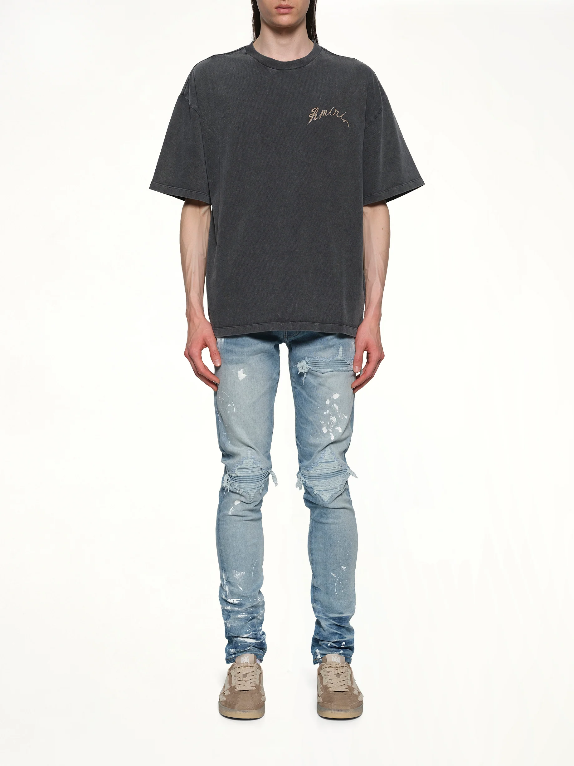 Amiri Dragon Overized Tee in Black - Image 7