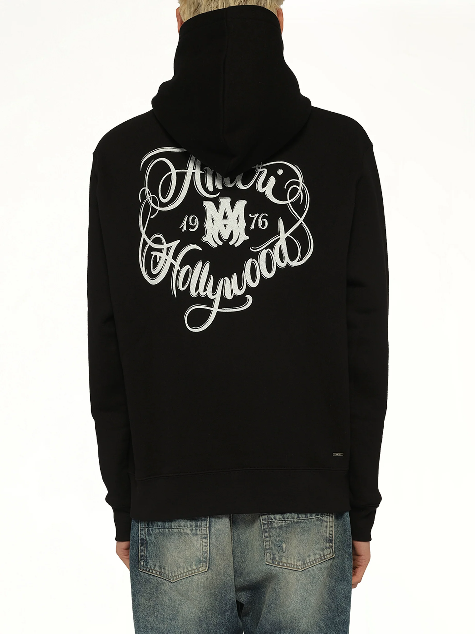 Amiri Hollywood Hoodie in Black - Image 5