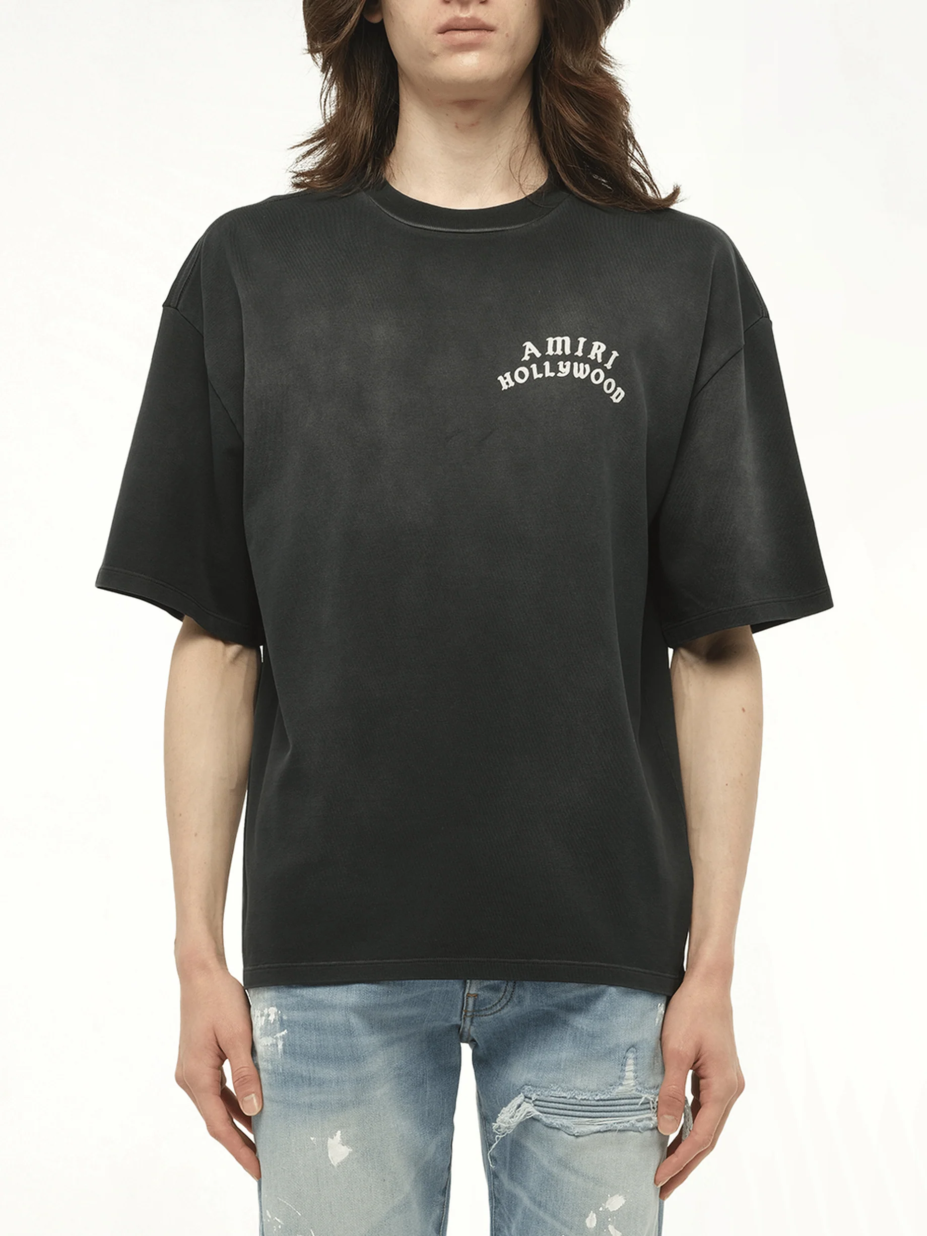 Amiri Hollywood T-Shirt in Black