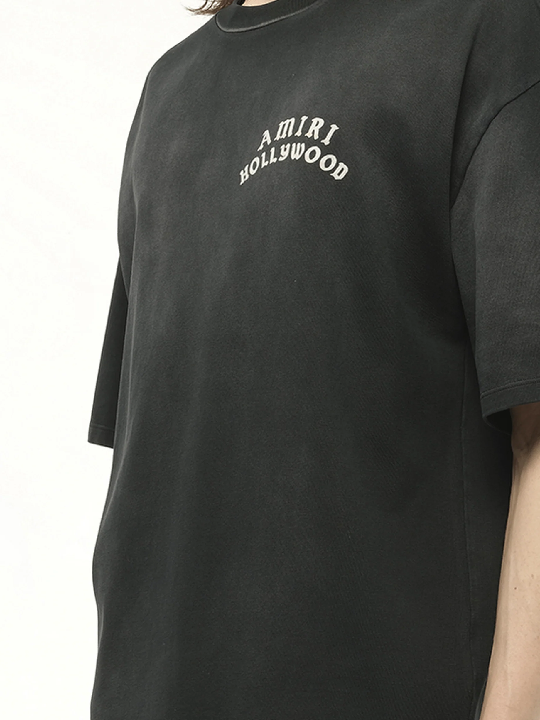 Amiri Hollywood T-Shirt in Black - Image 3