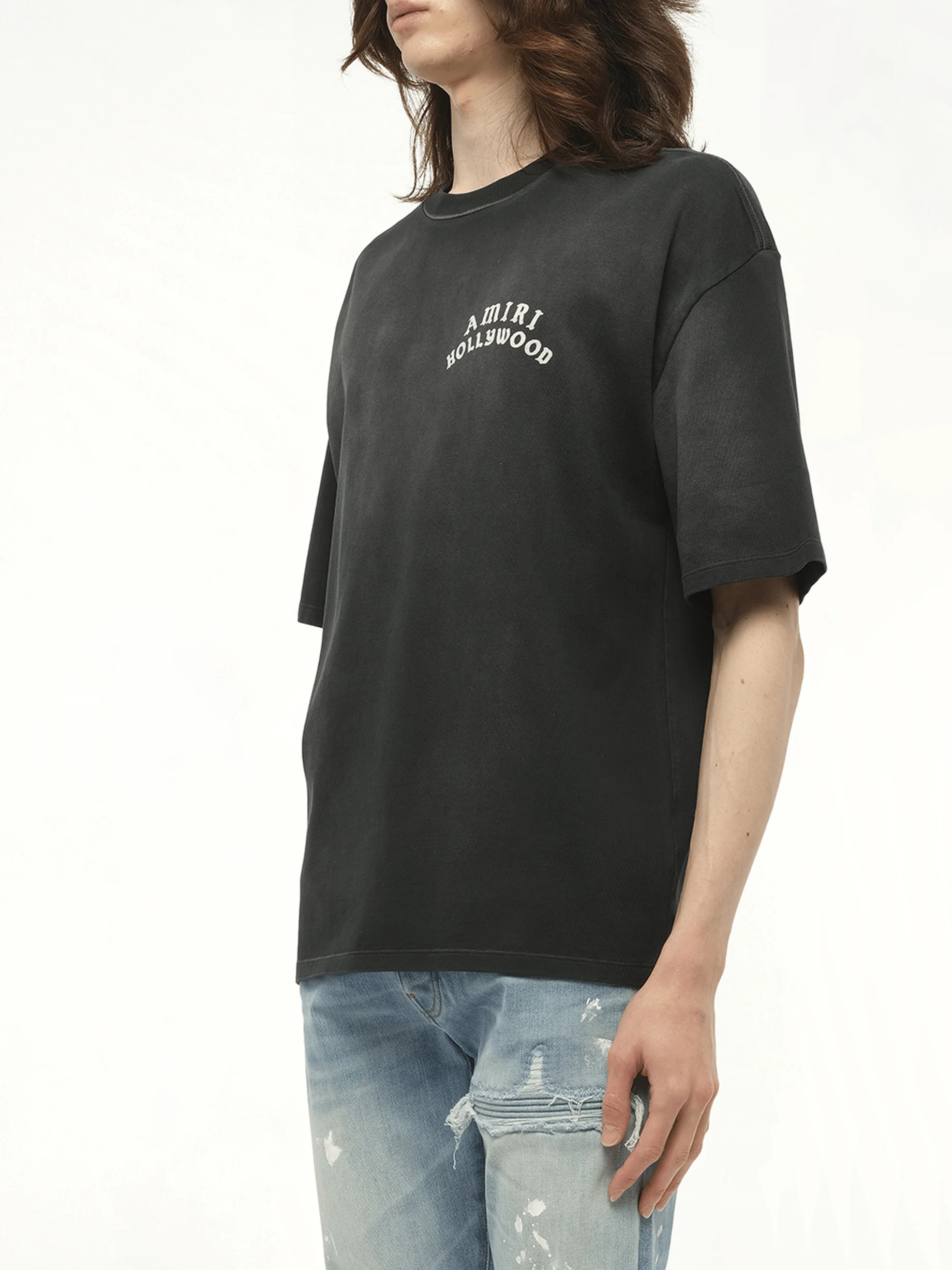 Amiri Hollywood T-Shirt in Black - Image 5