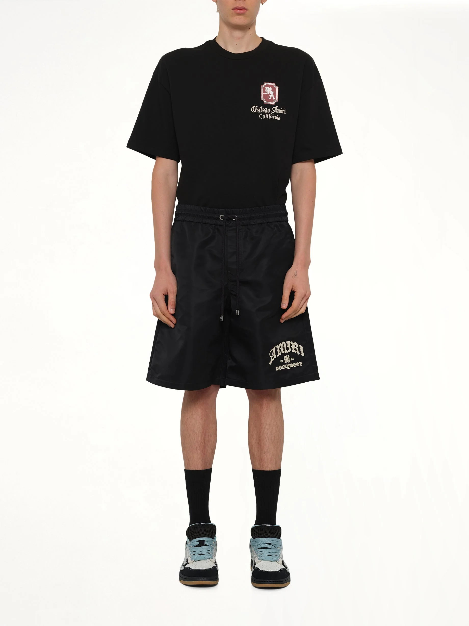 Amiri Hollywood Short in Black - Image 7