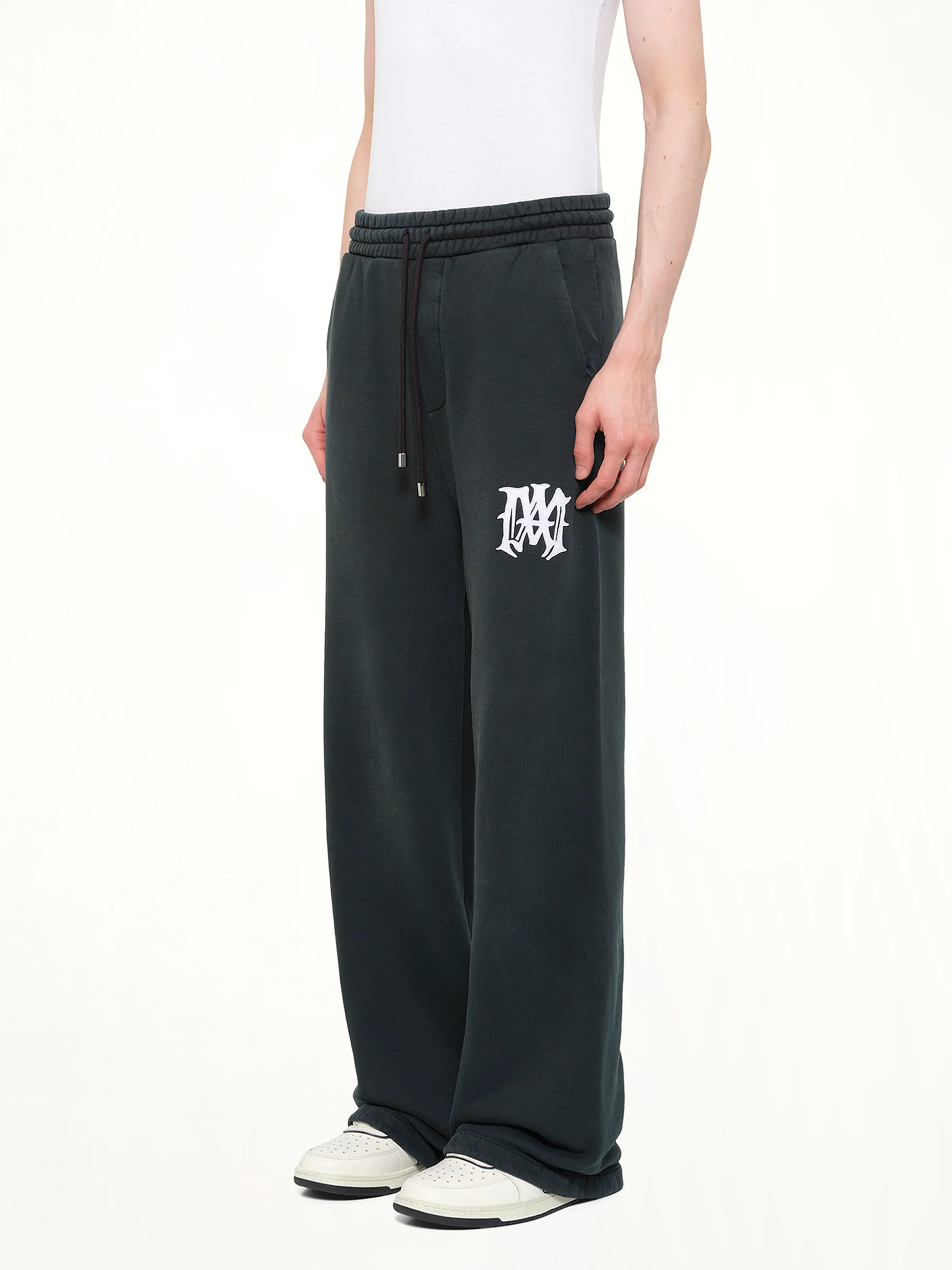 Amiri Hollywood Sweatpants in Black - Image 3