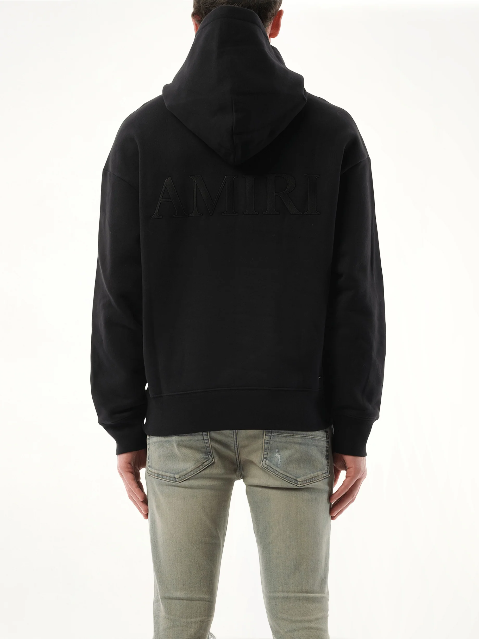 Amiri Oversized Hoodie in Black - Image 5