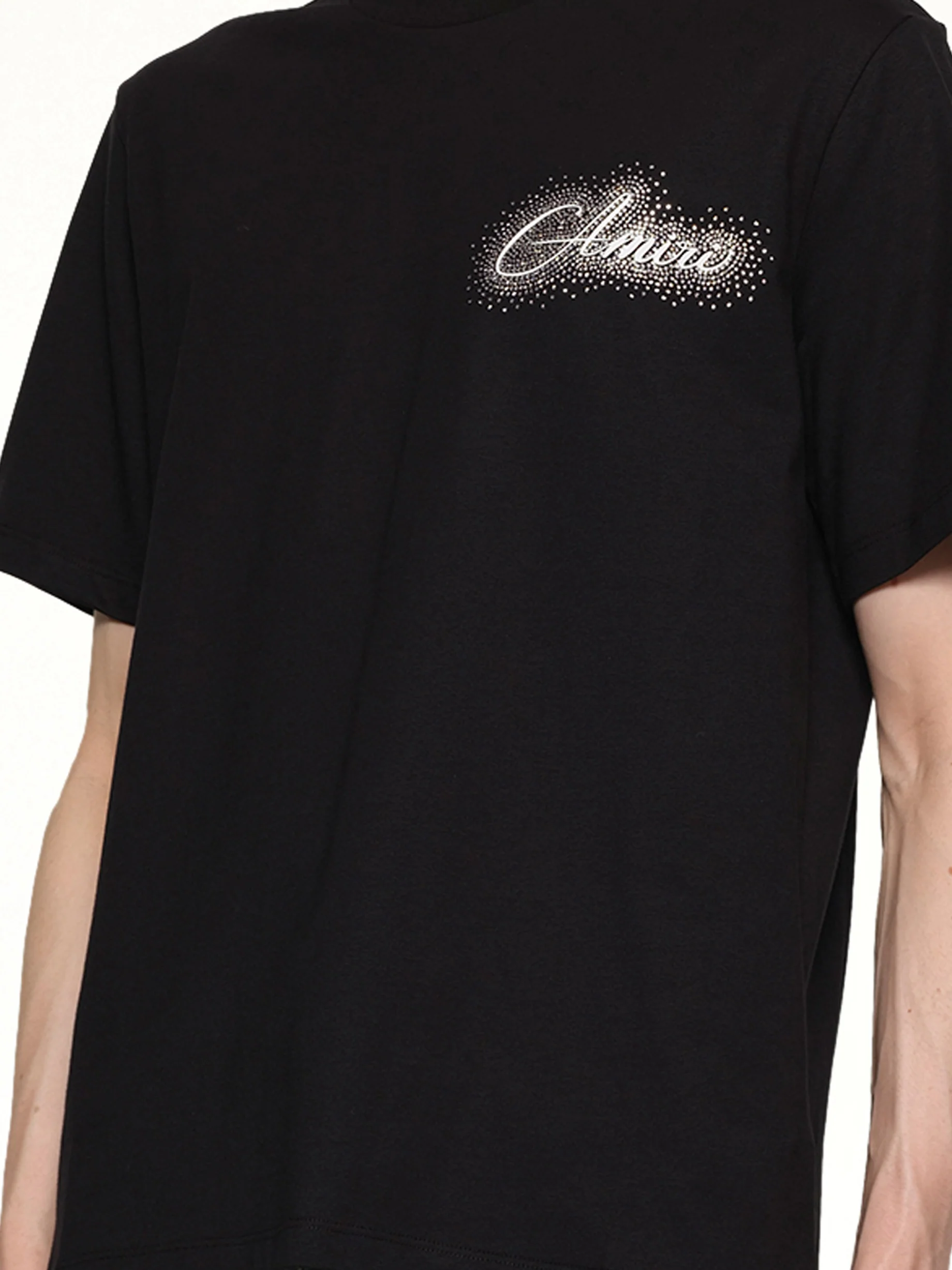 Amiri Script Tee in Black - Image 6