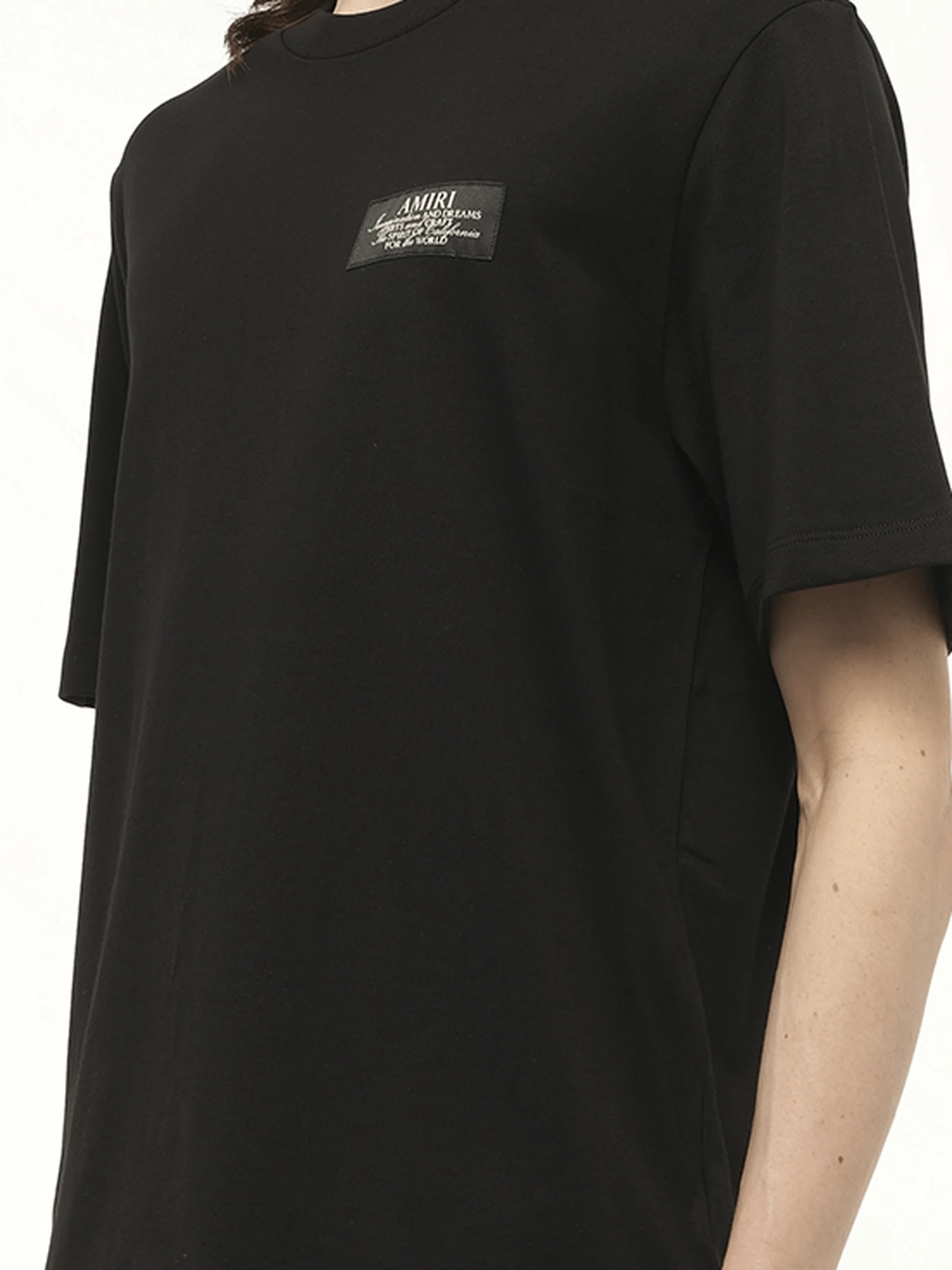 Amiri Spirit T-Shirt in Black - Image 3