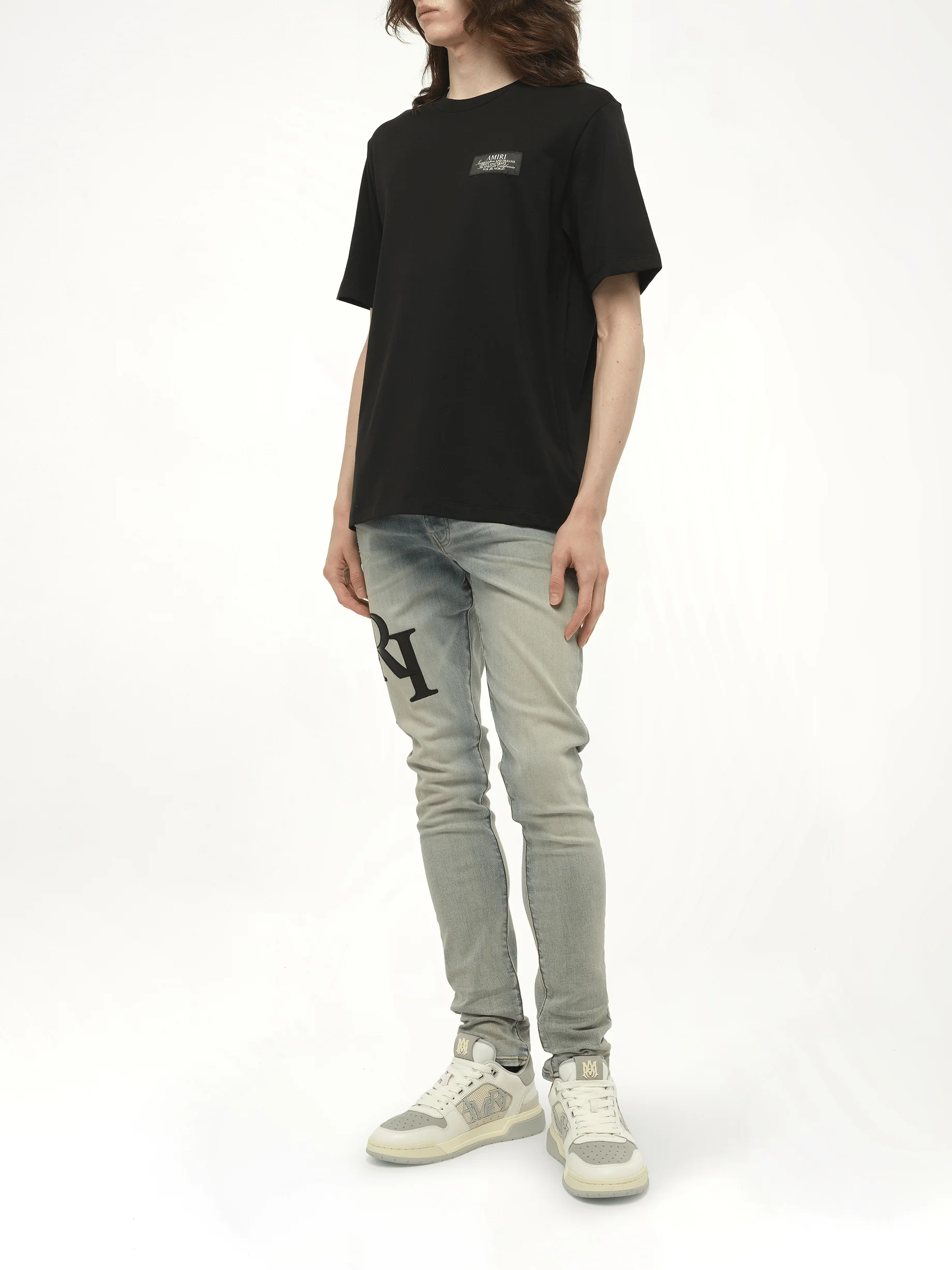 Amiri Spirit T-Shirt in Black - Image 4