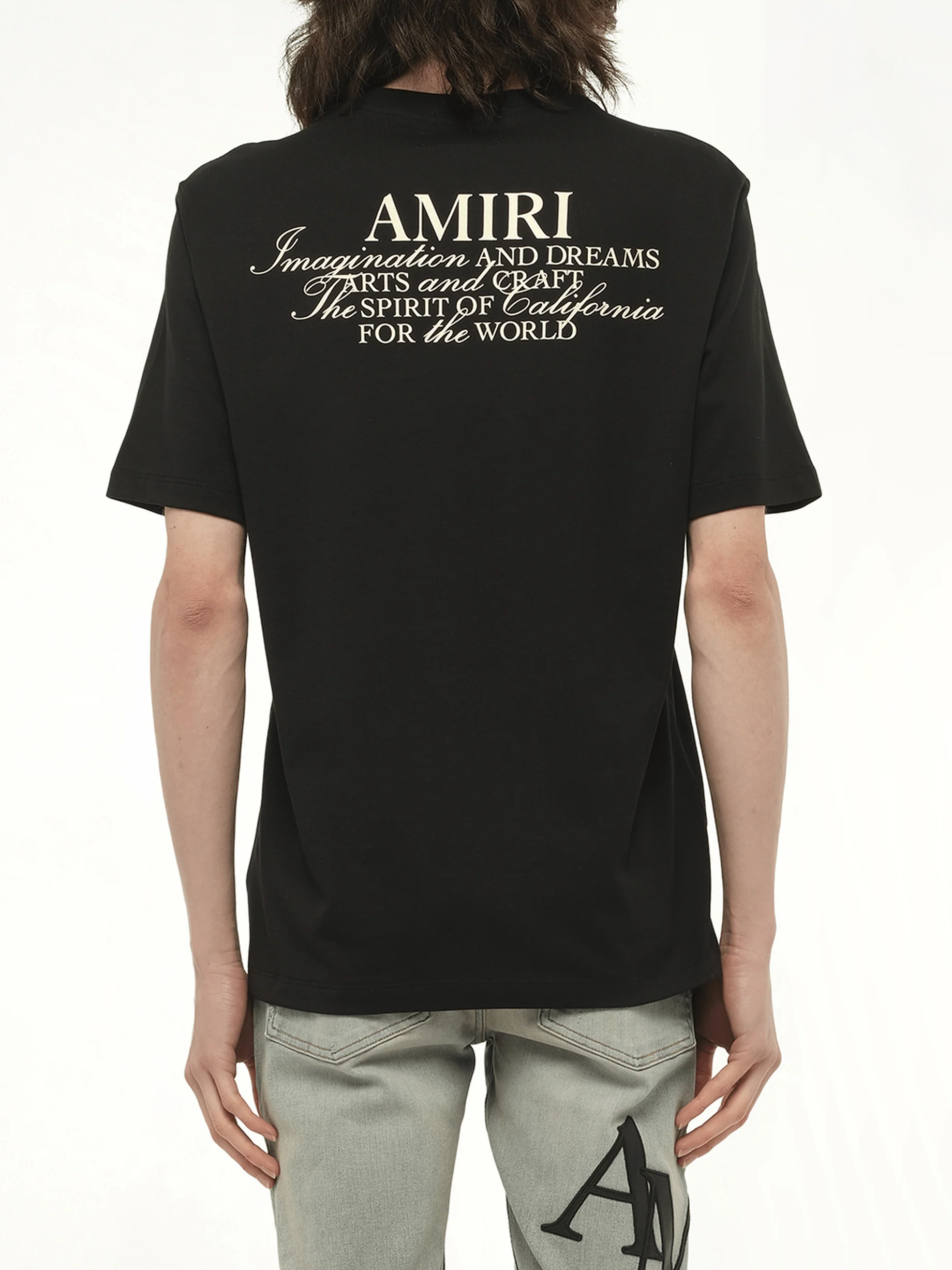 Amiri Spirit T-Shirt in Black - Image 6