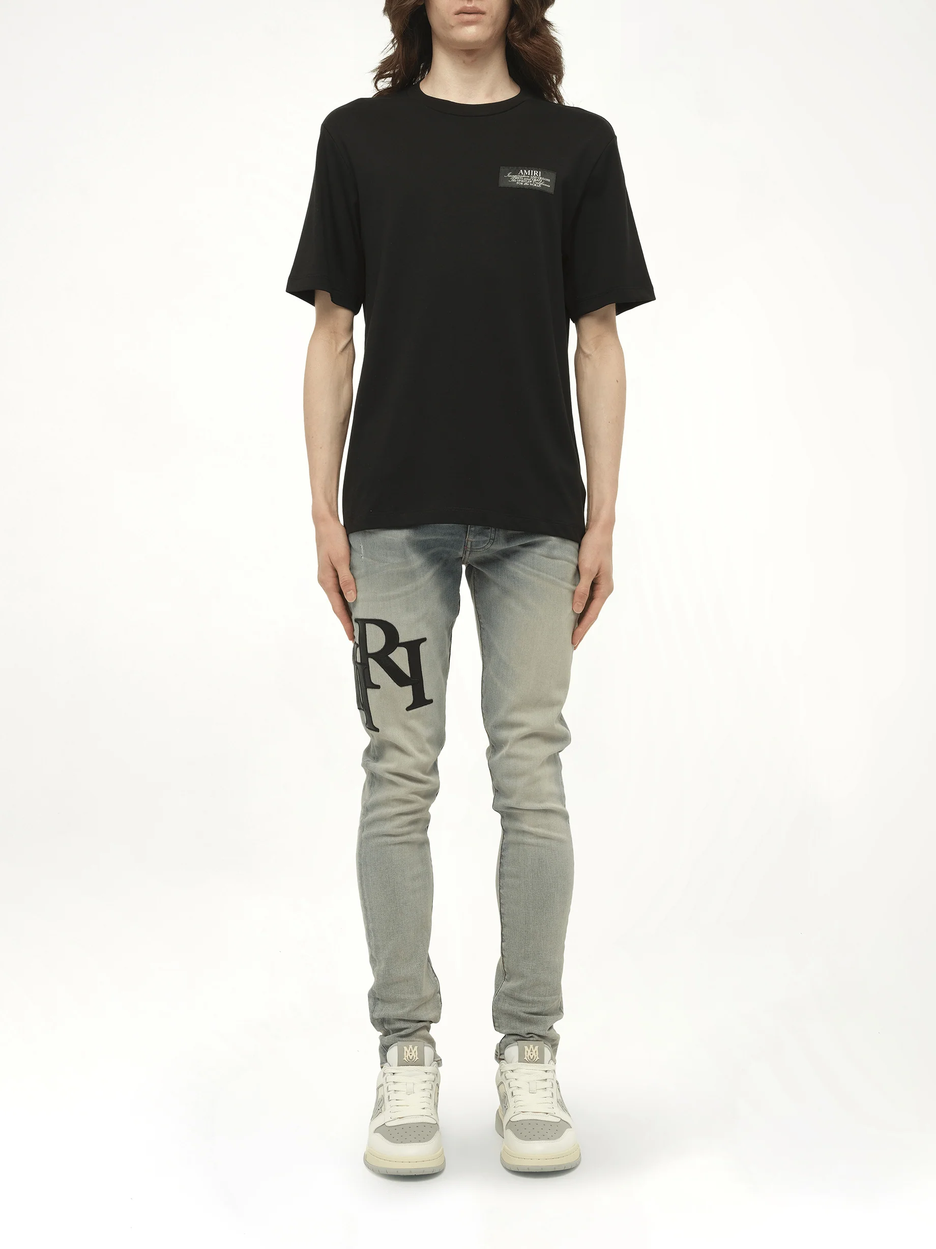 Amiri Spirit T-Shirt in Black - Image 7