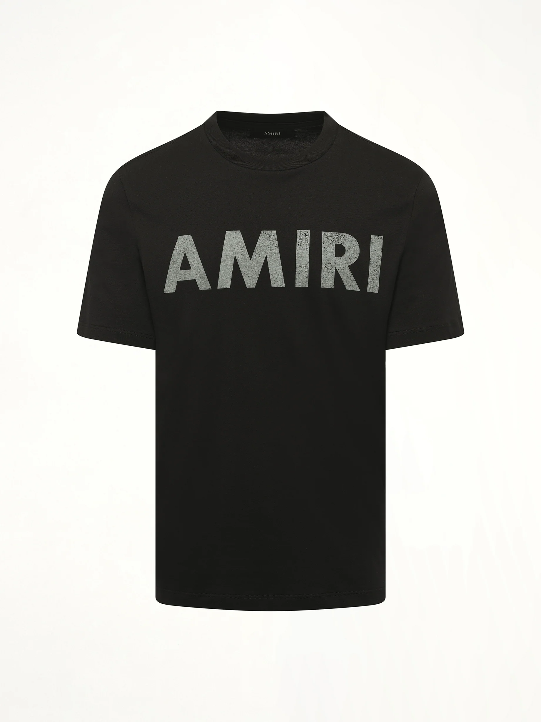Amiri Stencil T-Shirt in Black - Image 2