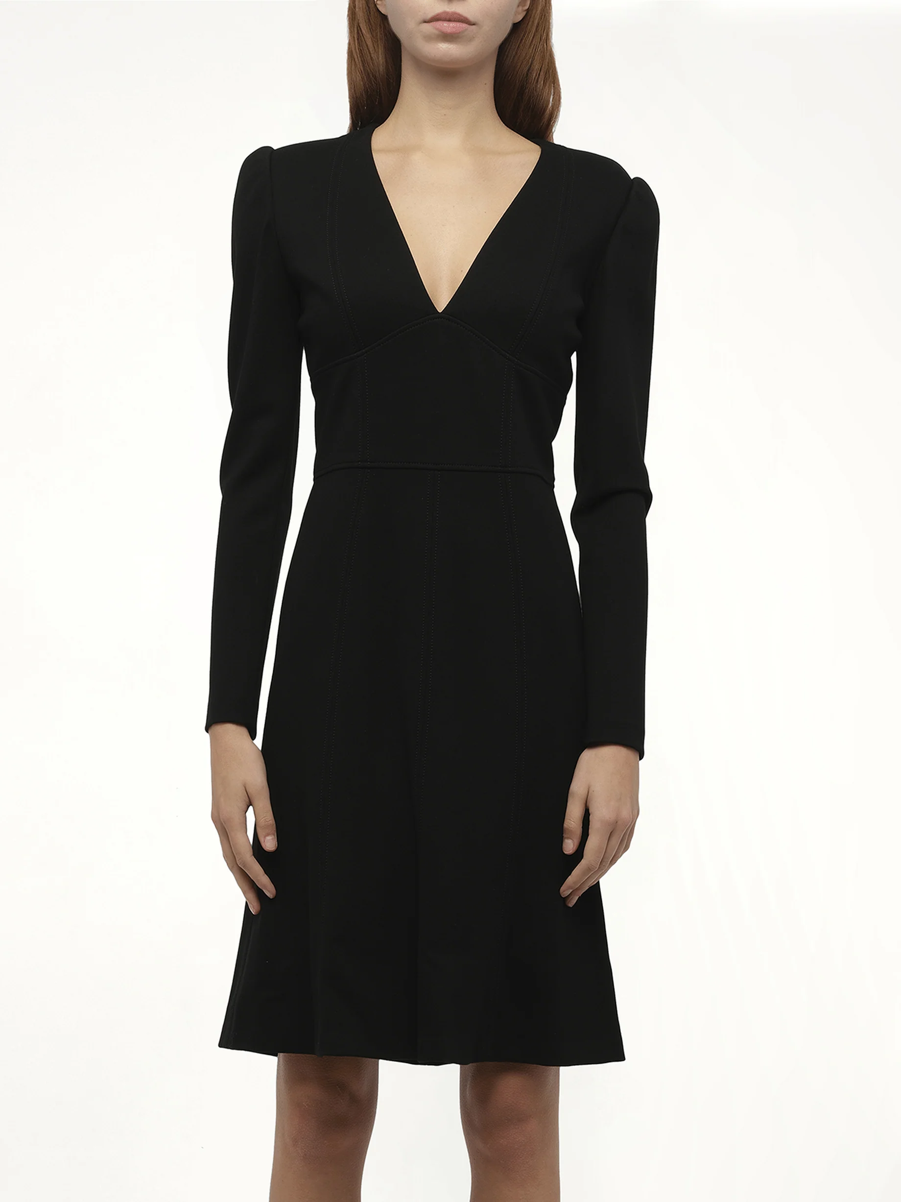 Amq - 399671 QFL02 Dress in Black000
