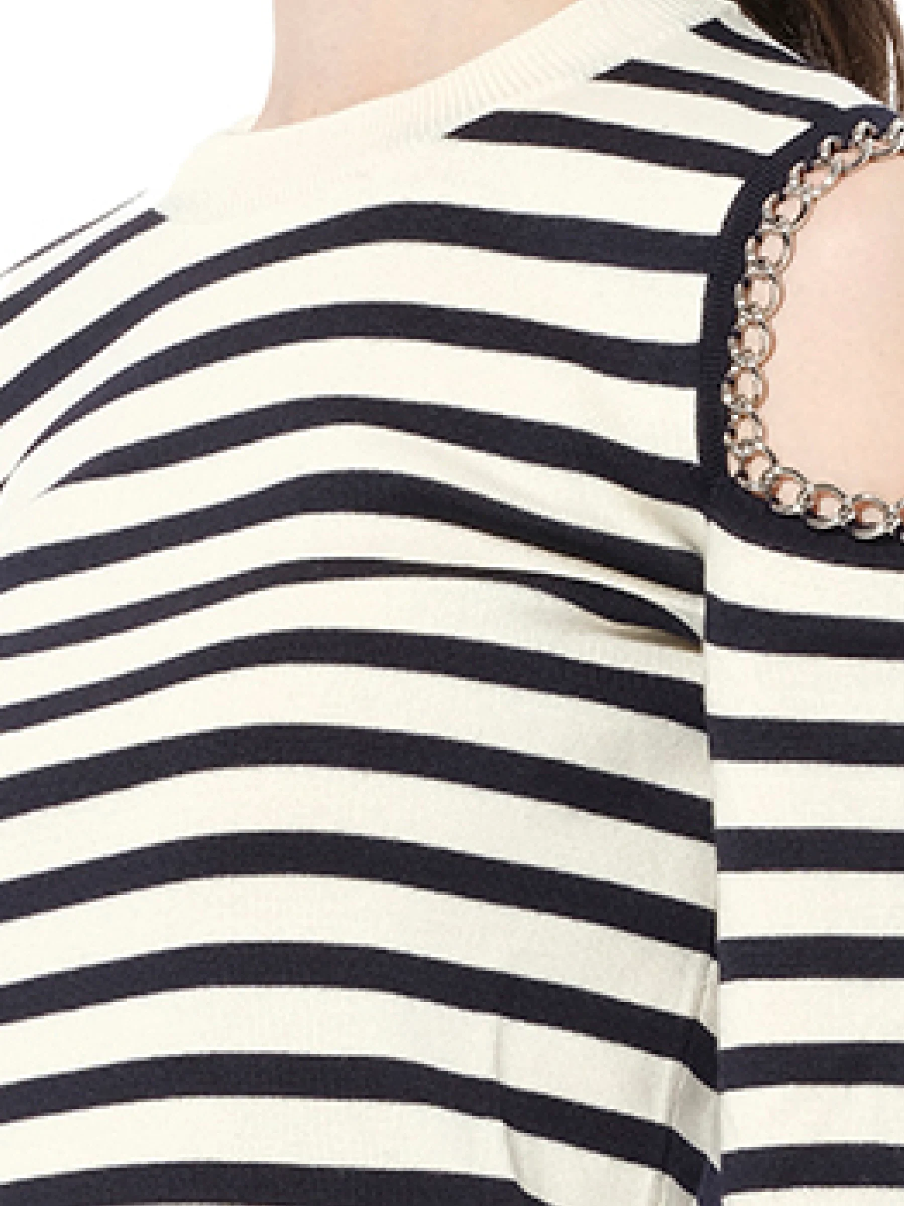 Crew Neck Knitwear Ivory - Image 3