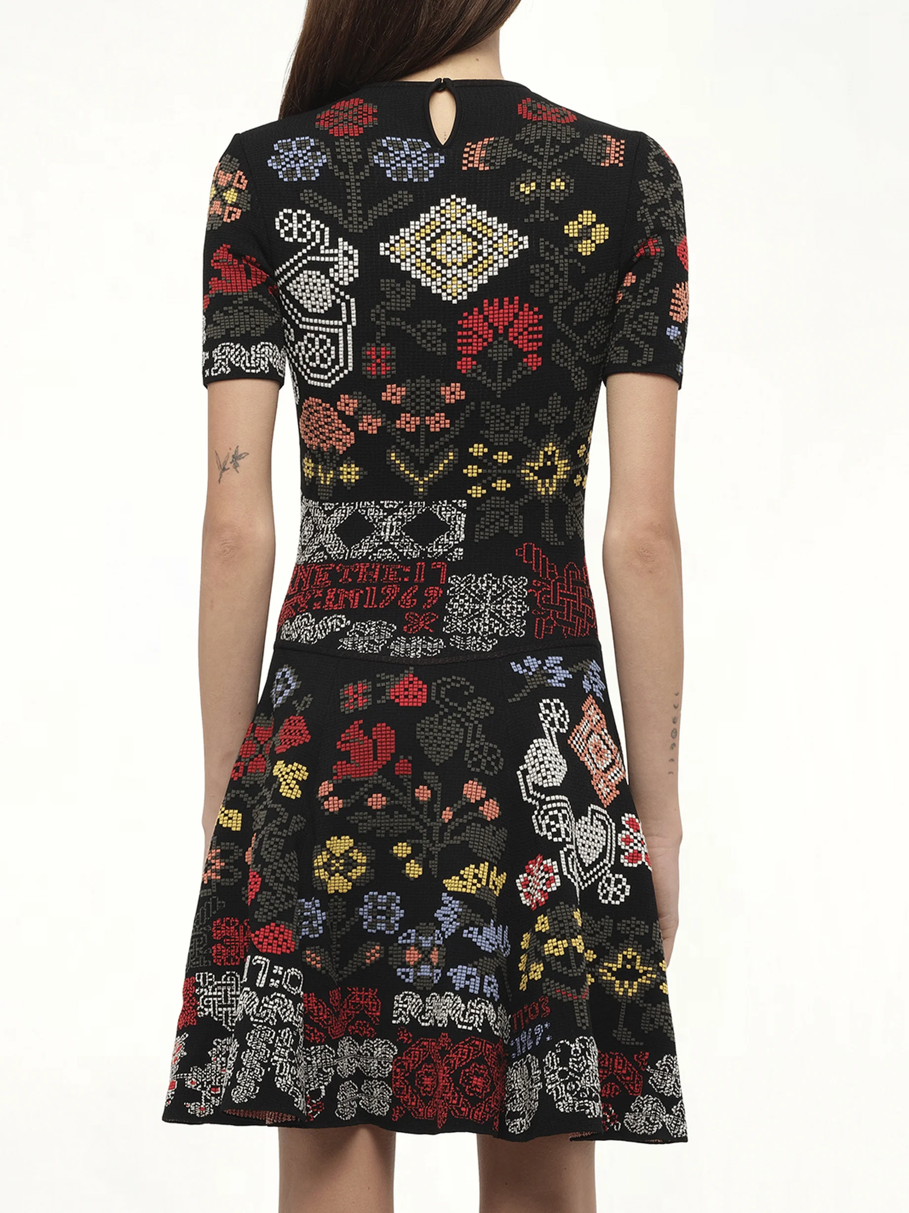 Knit Dress in Multi - Image 6
